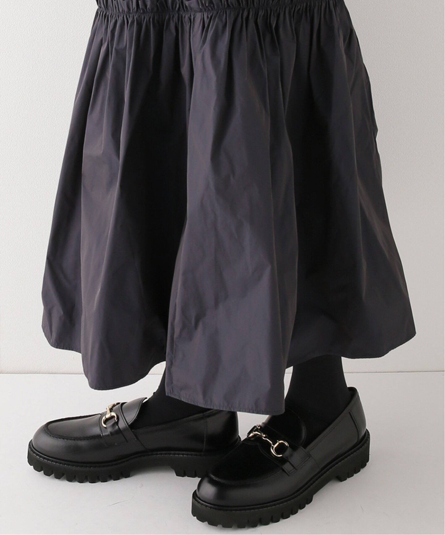 追加》メモリータフタギャザーティアードスカート（その他スカート  