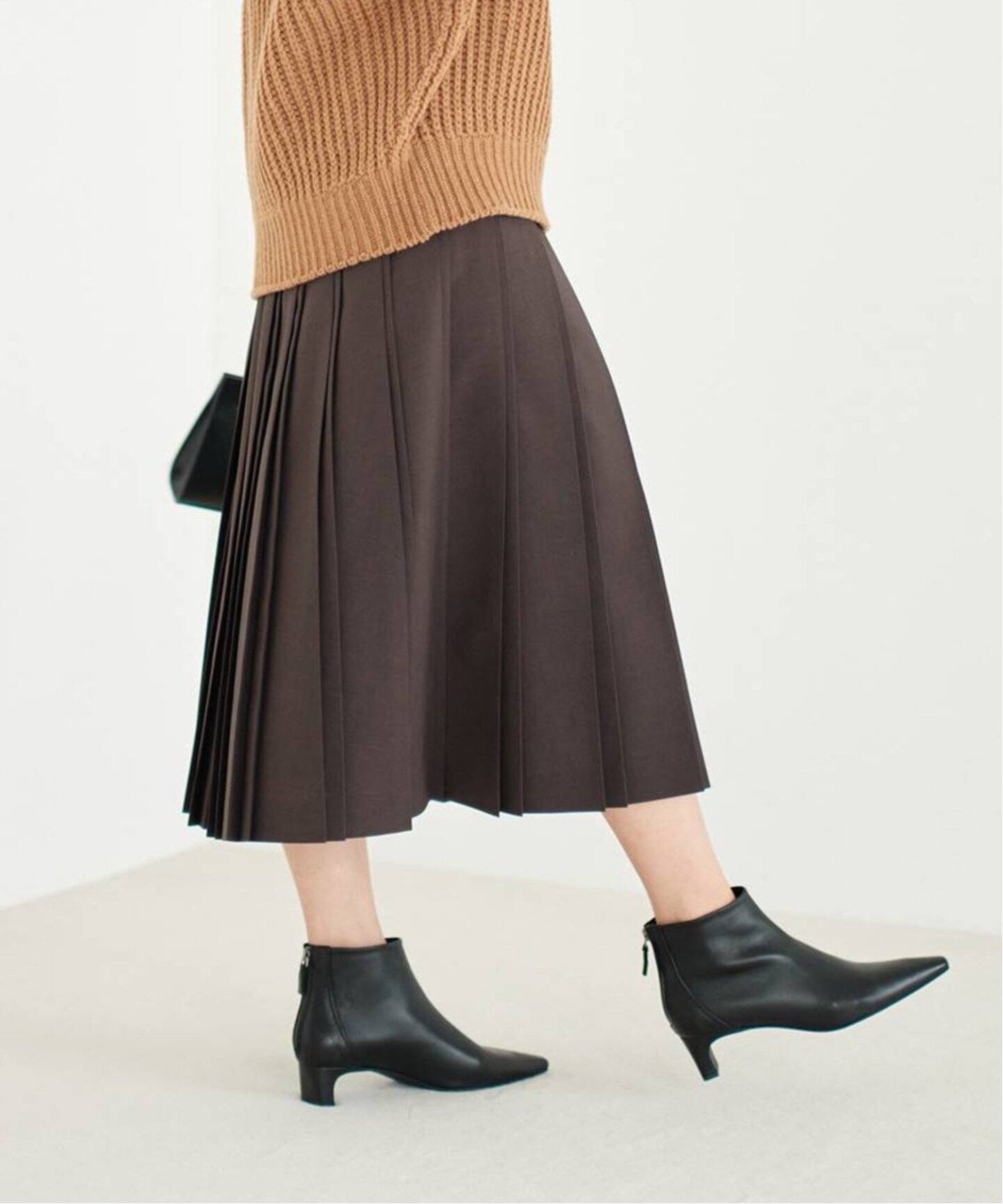 追加》ベルトプリーツスカート（ロング・マキシ丈スカート）｜IENA  