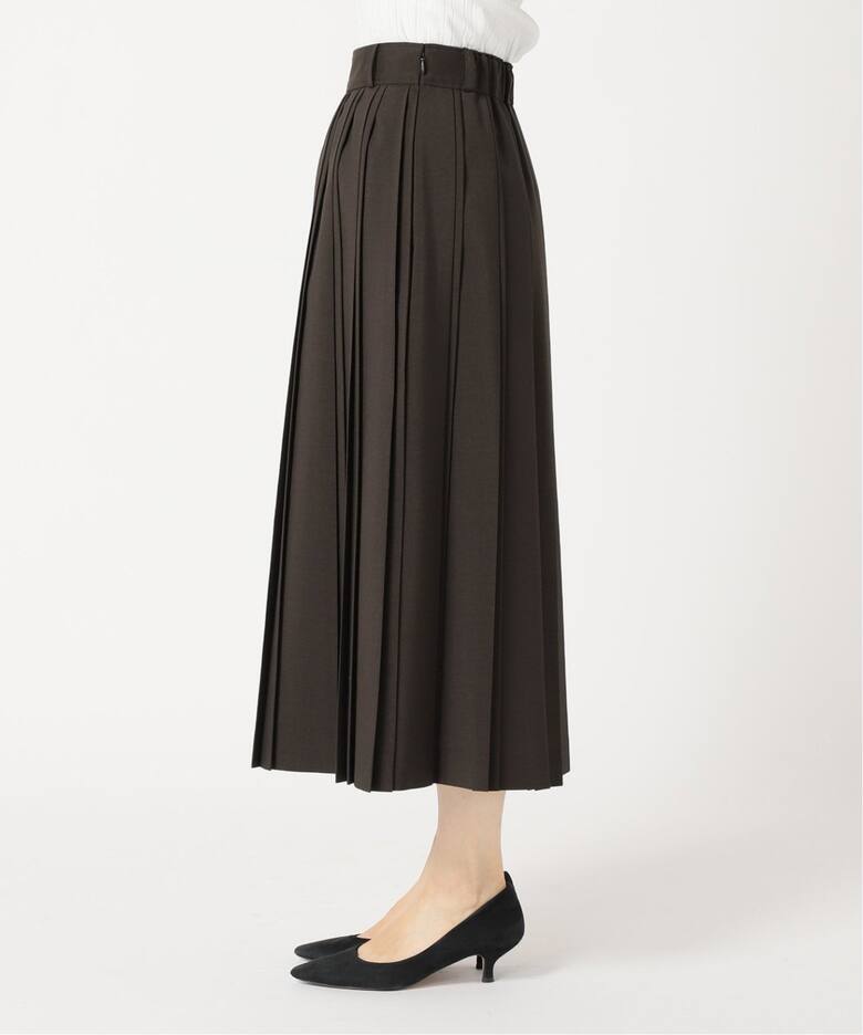 追加》ベルトプリーツスカート（ロング・マキシ丈スカート）｜IENA  