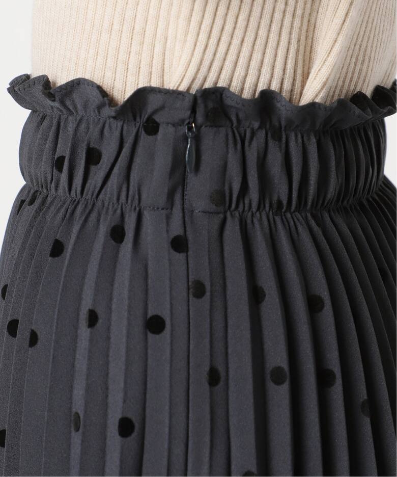 ランダムドットプリーツスカート（ロング・マキシ丈スカート）｜IENA  