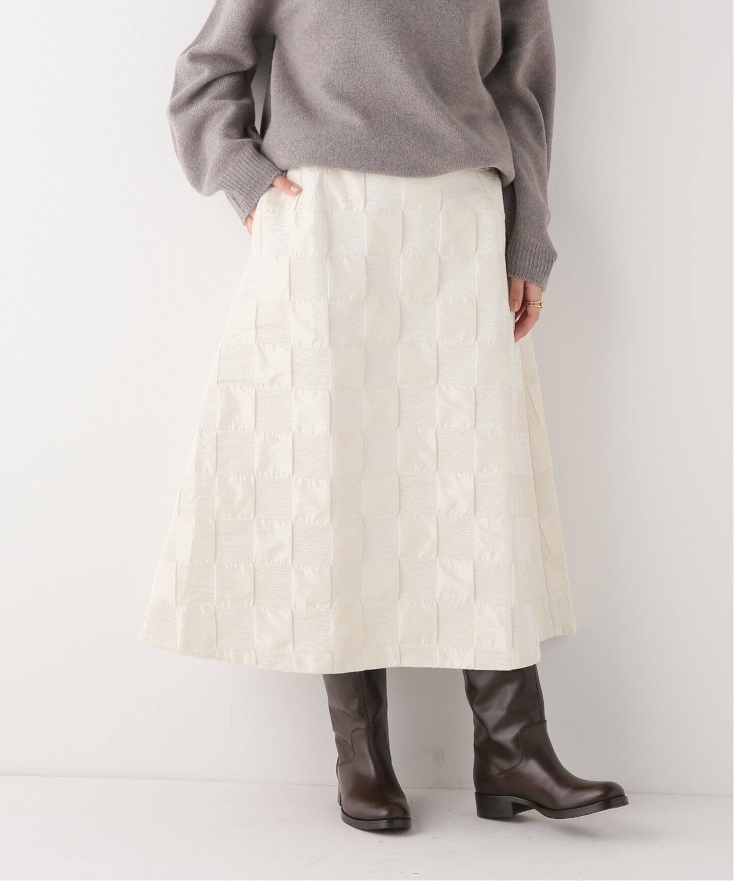 BAUM UND PFERDGARTEN/バウム ウンド ヘルガーデン】Velvet Check  