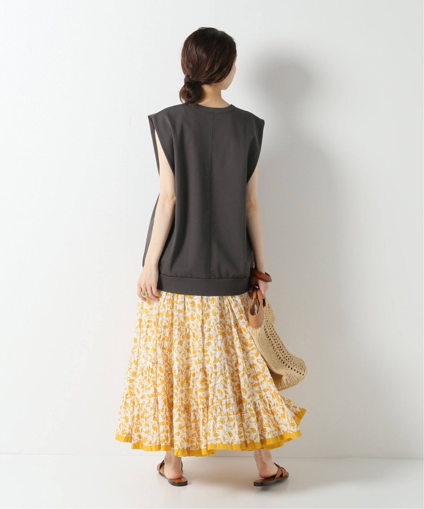 MARIHA/マリハ】草原の虹のスカート（ロング・マキシ丈スカート  