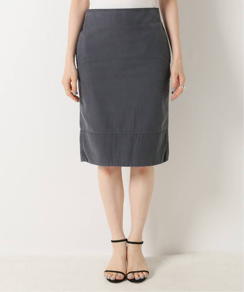 MADISONBLUE/マディソンブルー】SOFIE BACK SATINタイトスカート（ひざ  