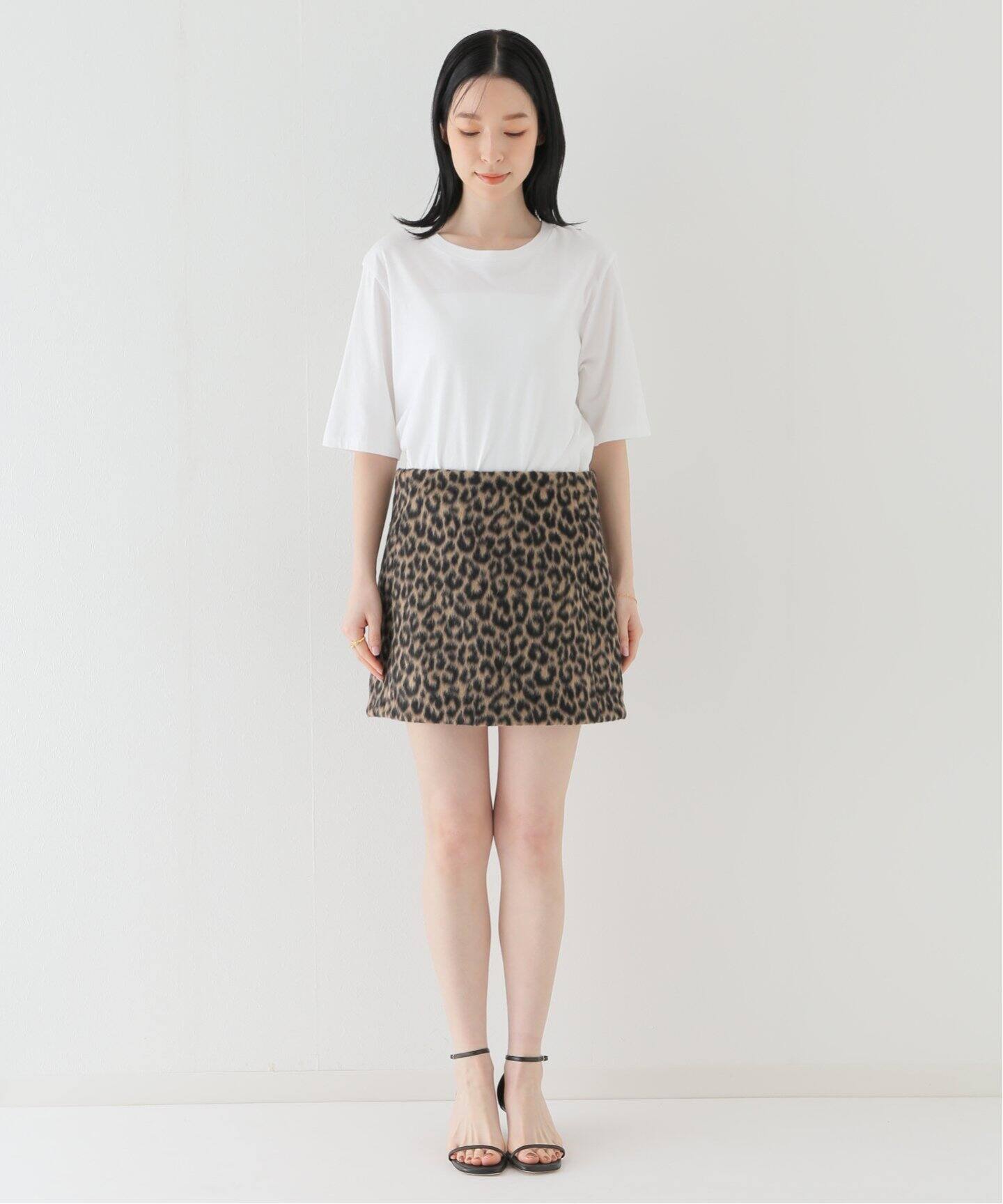 MADISONBLUE/マディソンブルー】MICRO MINI SK LEOPARD レオパード 