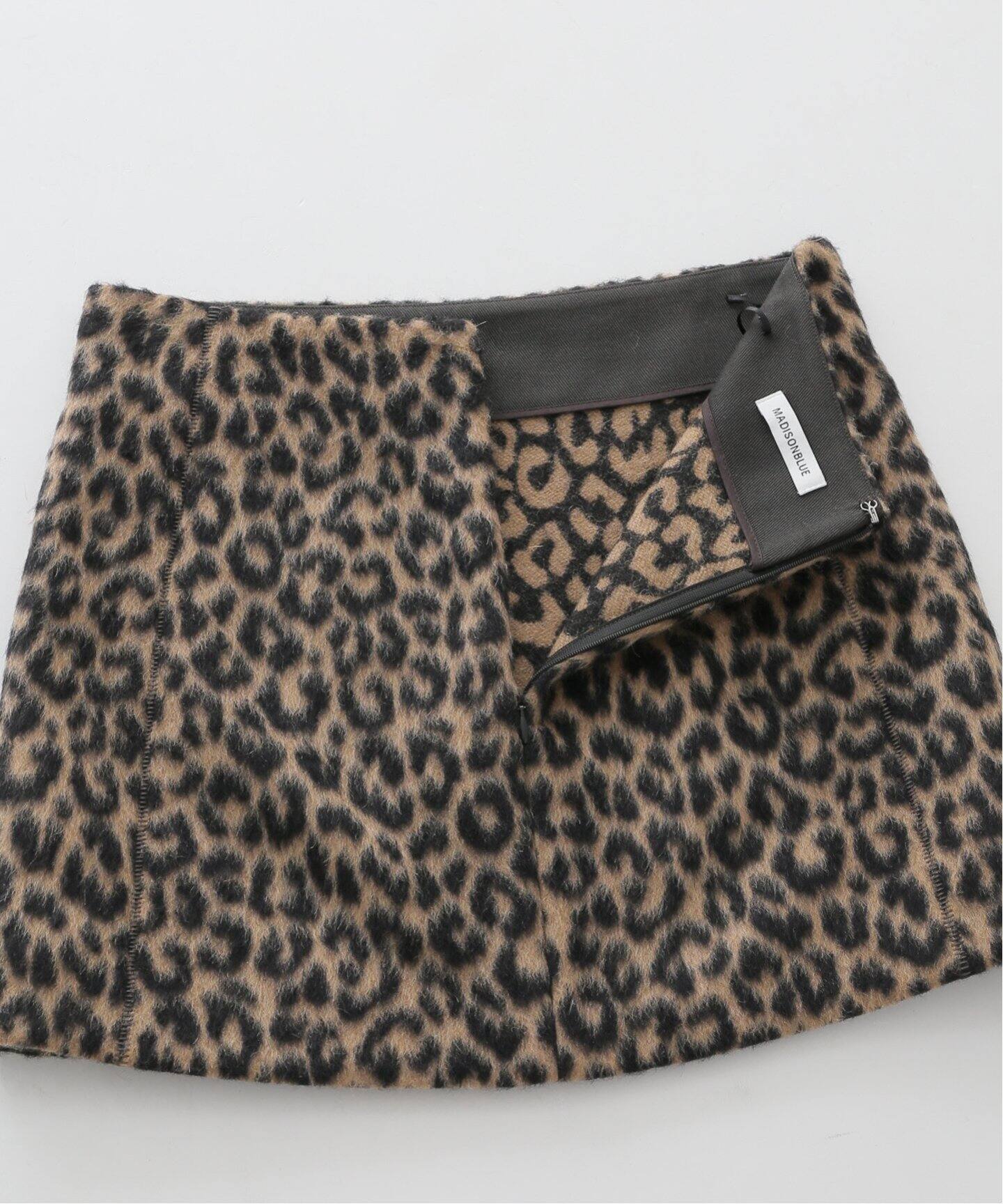MADISONBLUE/マディソンブルー】MICRO MINI SK LEOPARD レオパード 