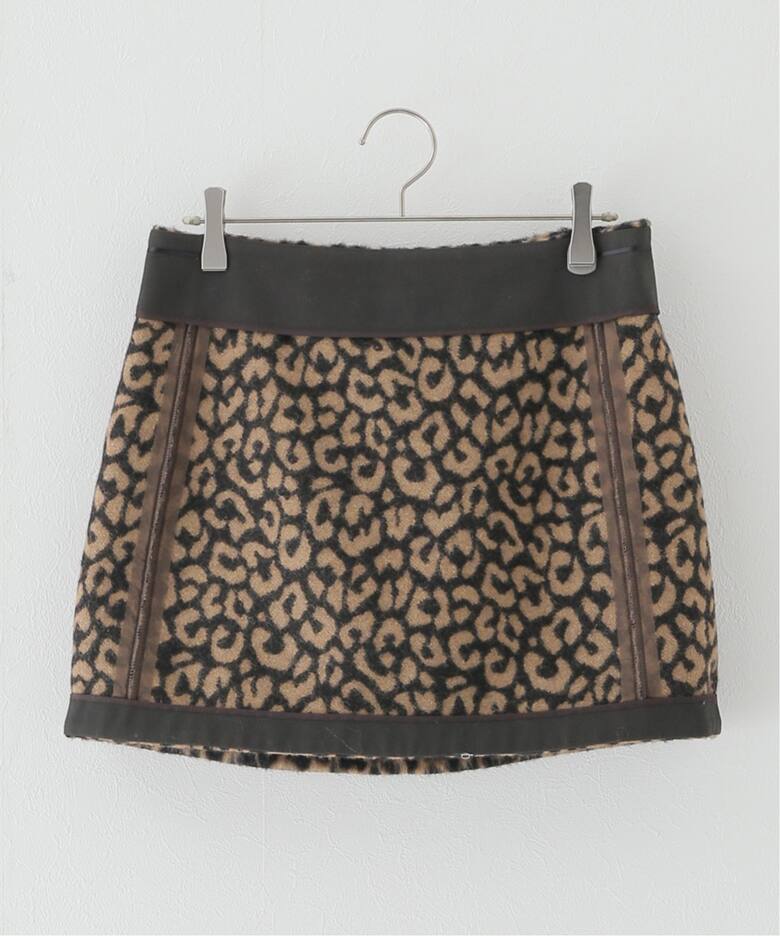 MADISONBLUE/マディソンブルー】MICRO MINI SK LEOPARD レオパード 