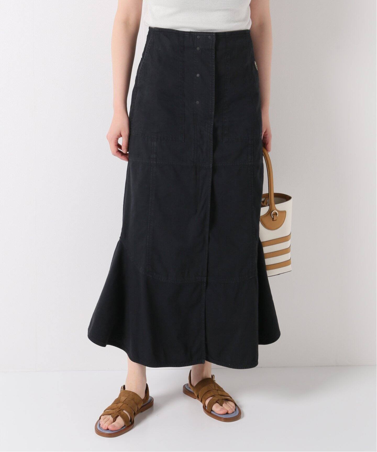 PHOTOCOPIEU/フォトコピュー】 リバーシブルスカート（ロング・マキシ 