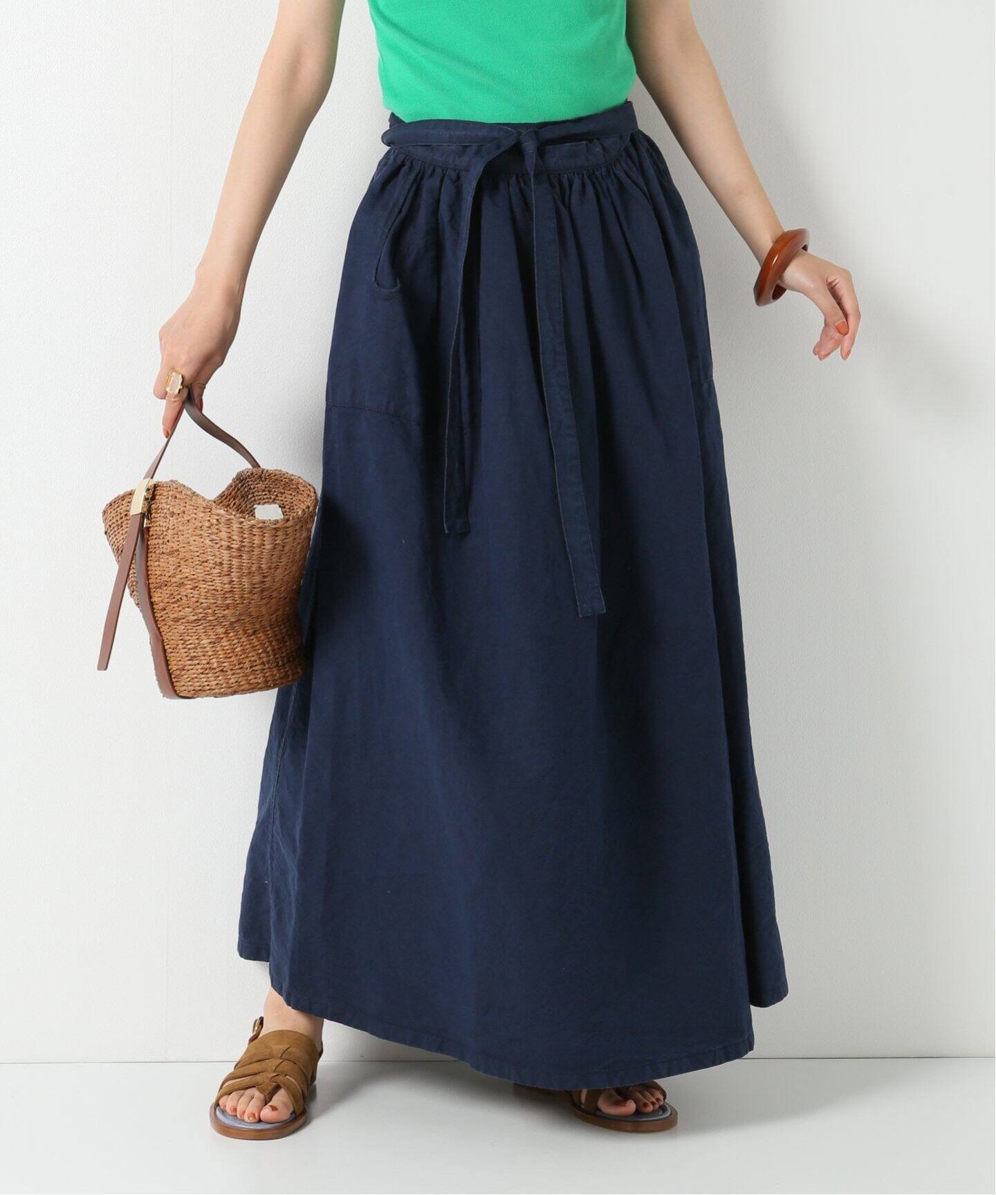 OUTIL/ウティ】JUPE ISSOIRE巻きスカート（その他スカート）｜IENA  