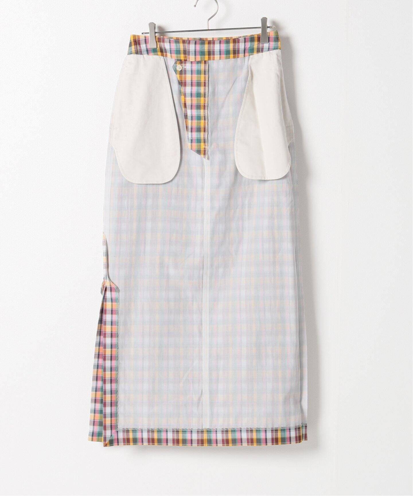 AURALEE/オーラリー】Wクロススカート（ロング・マキシ丈  