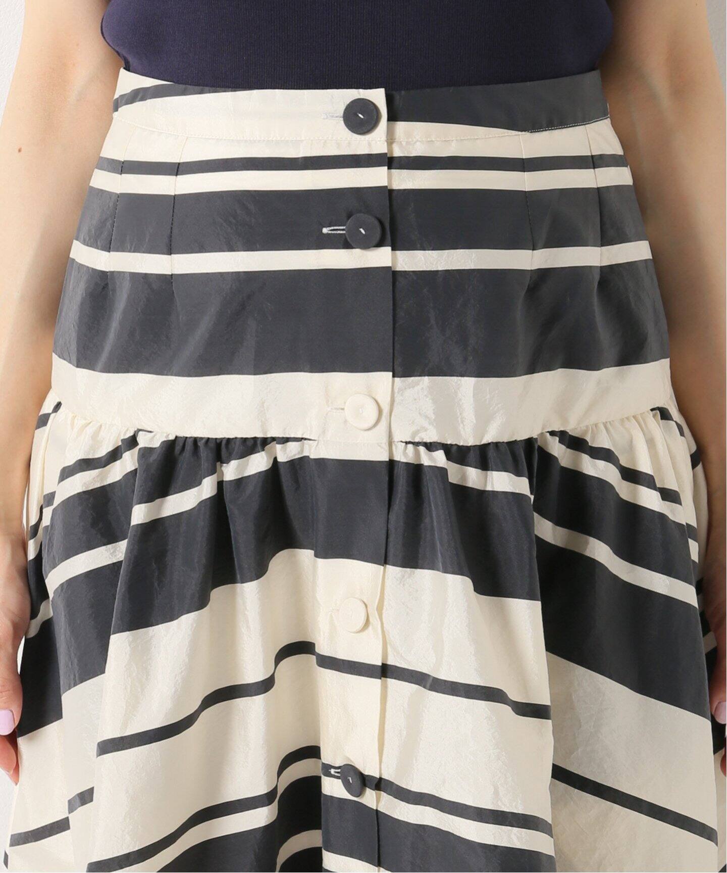 SARA LANZI/サラ・ランツィ】ストライプスカート（その他スカート  