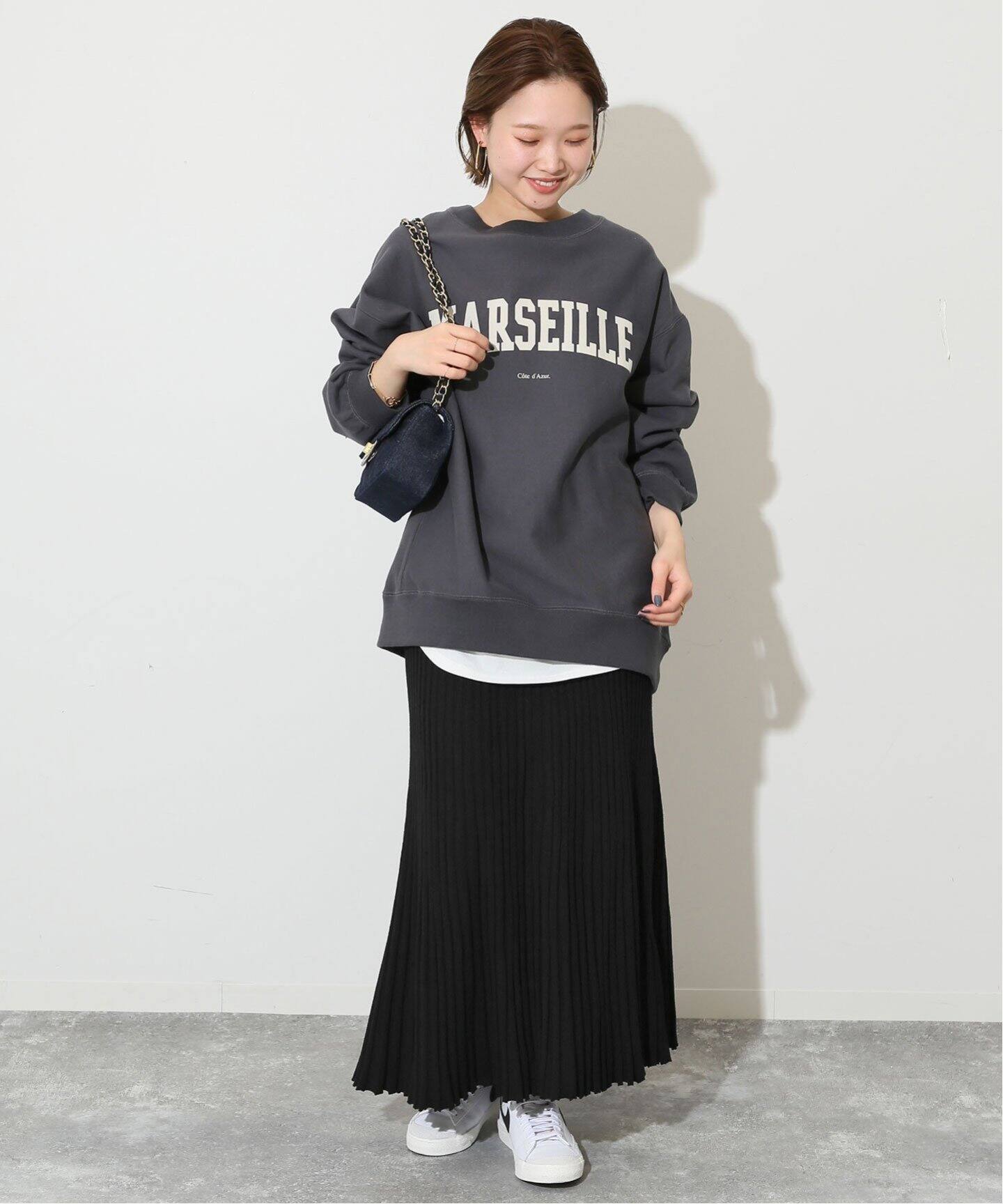 14Gニットプリーツスカート（ロング・マキシ丈スカート）｜SLOBE IENA  