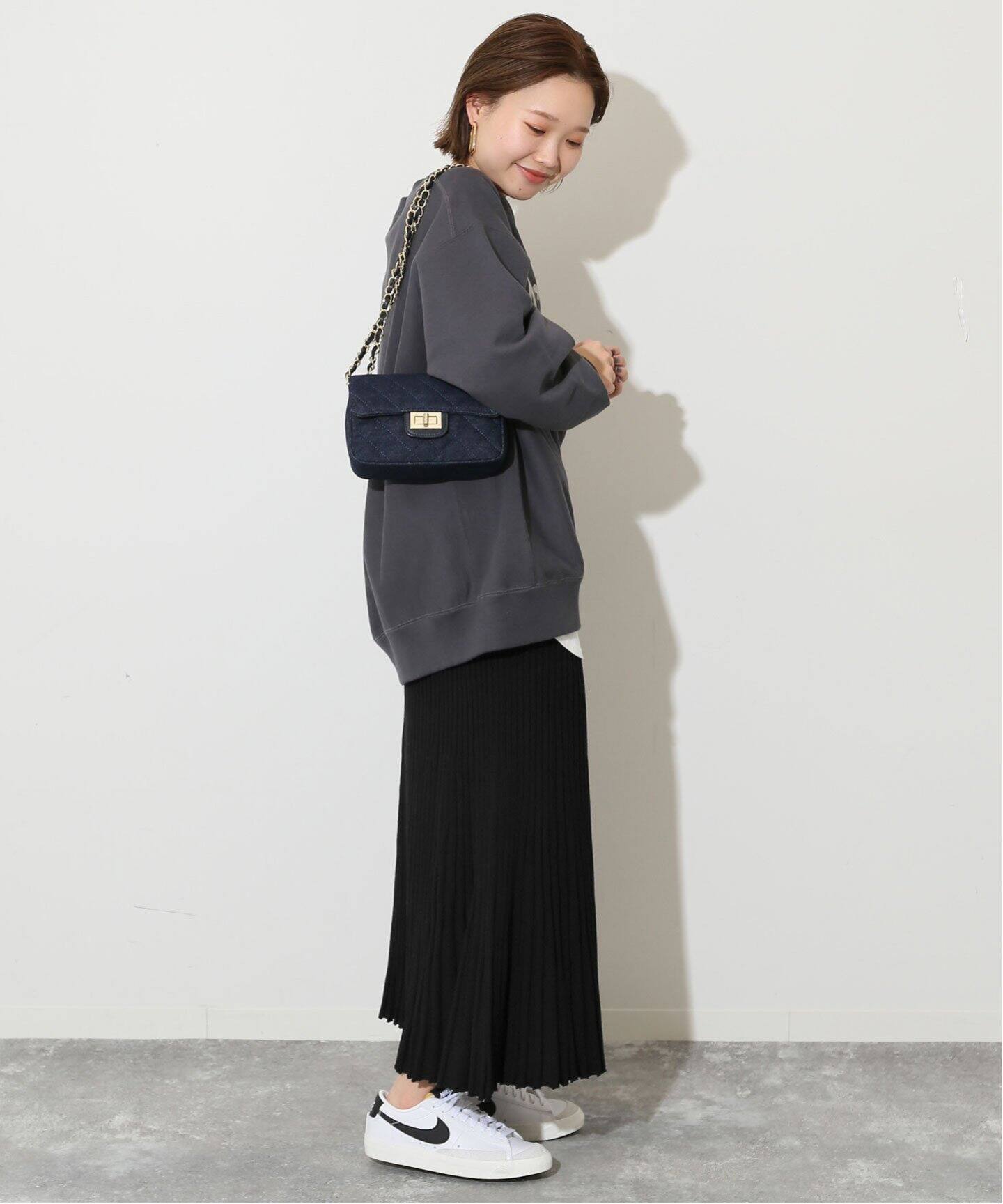 14Gニットプリーツスカート（ロング・マキシ丈スカート）｜SLOBE IENA  