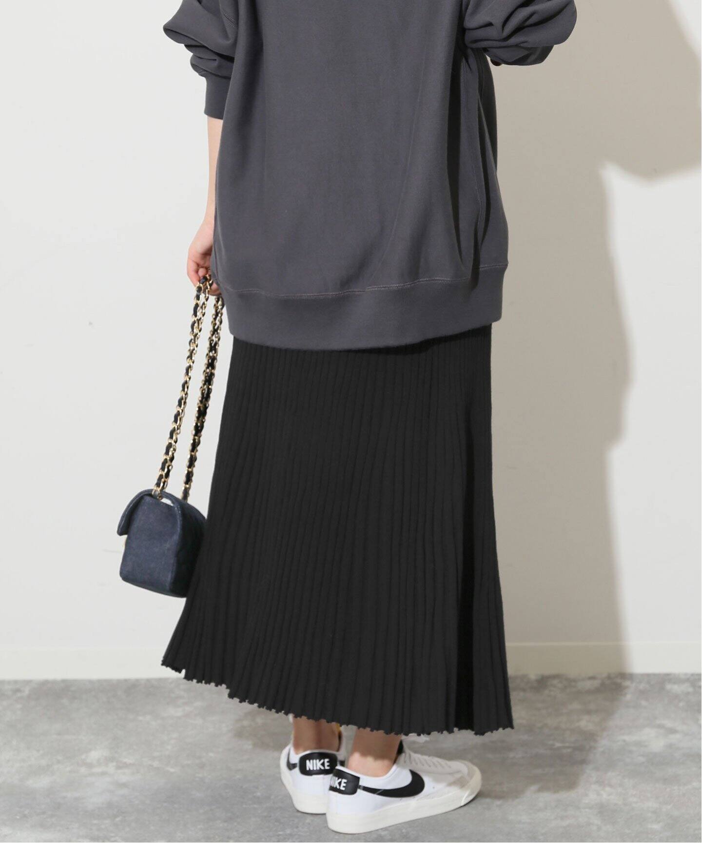 14Gニットプリーツスカート（ロング・マキシ丈スカート）｜SLOBE IENA  