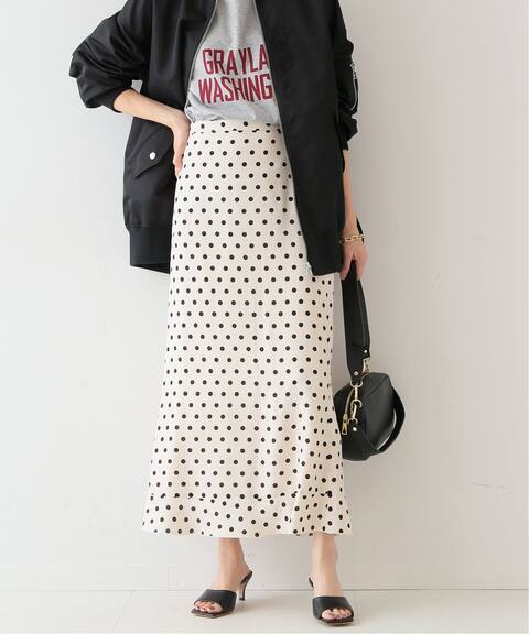 デザインマーメイドドットスカート Slobe Iena スローブ イエナ 公式のファッション通販 Baycrew S Store