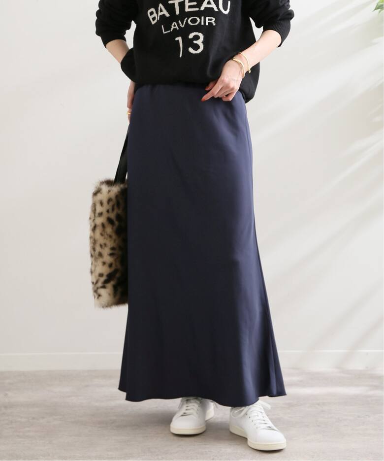 サテンマーメイドスカート（ロング・マキシ丈スカート）｜SLOBE IENA  