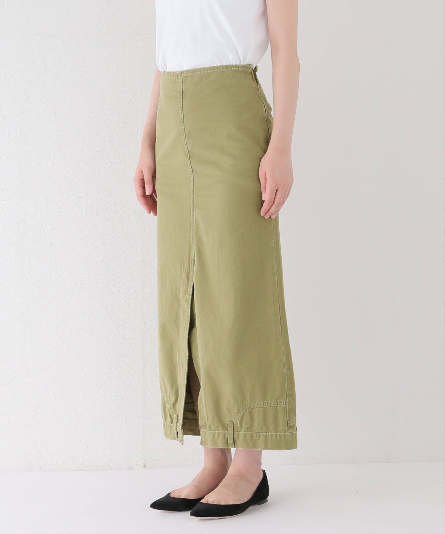 MEYAME / メヤメ】UPSIDE-DOWN ロングスカート（ロング・マキシ丈  