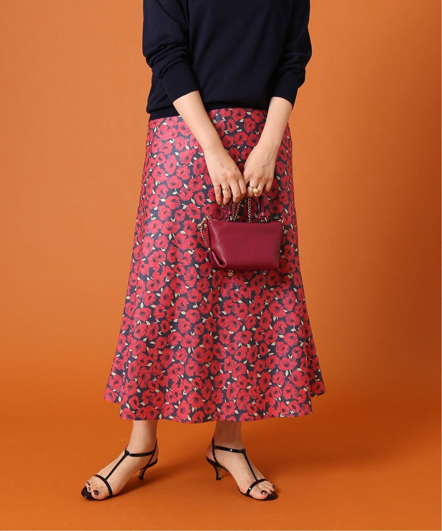 今季☆IENA LA BOUCLE WOOL BIGリボンスカート 