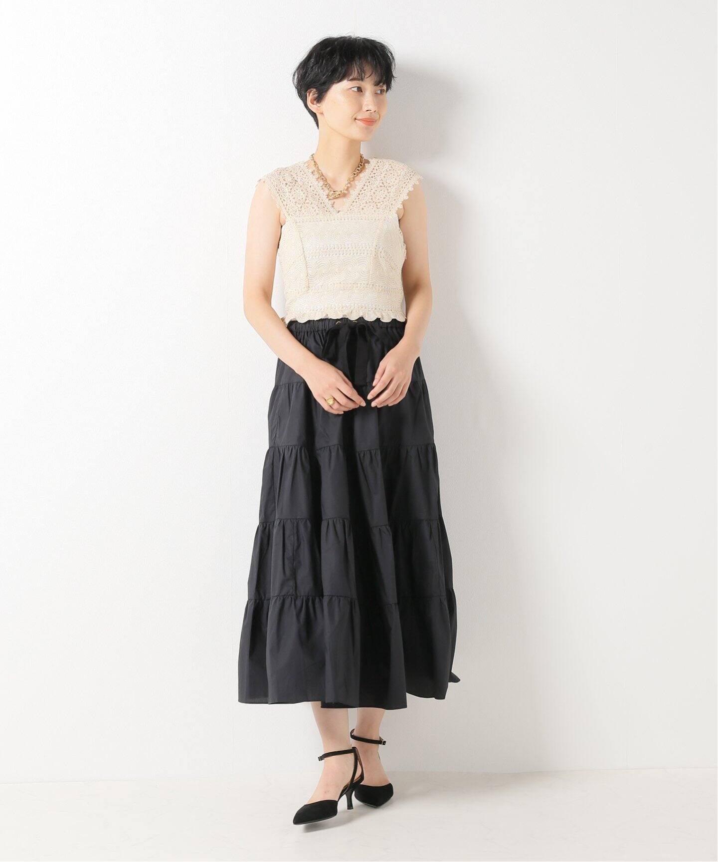 ULLA JOHNSON/ウラ ジョンソン】PRE MAKANA スカート（ロング・マキシ  