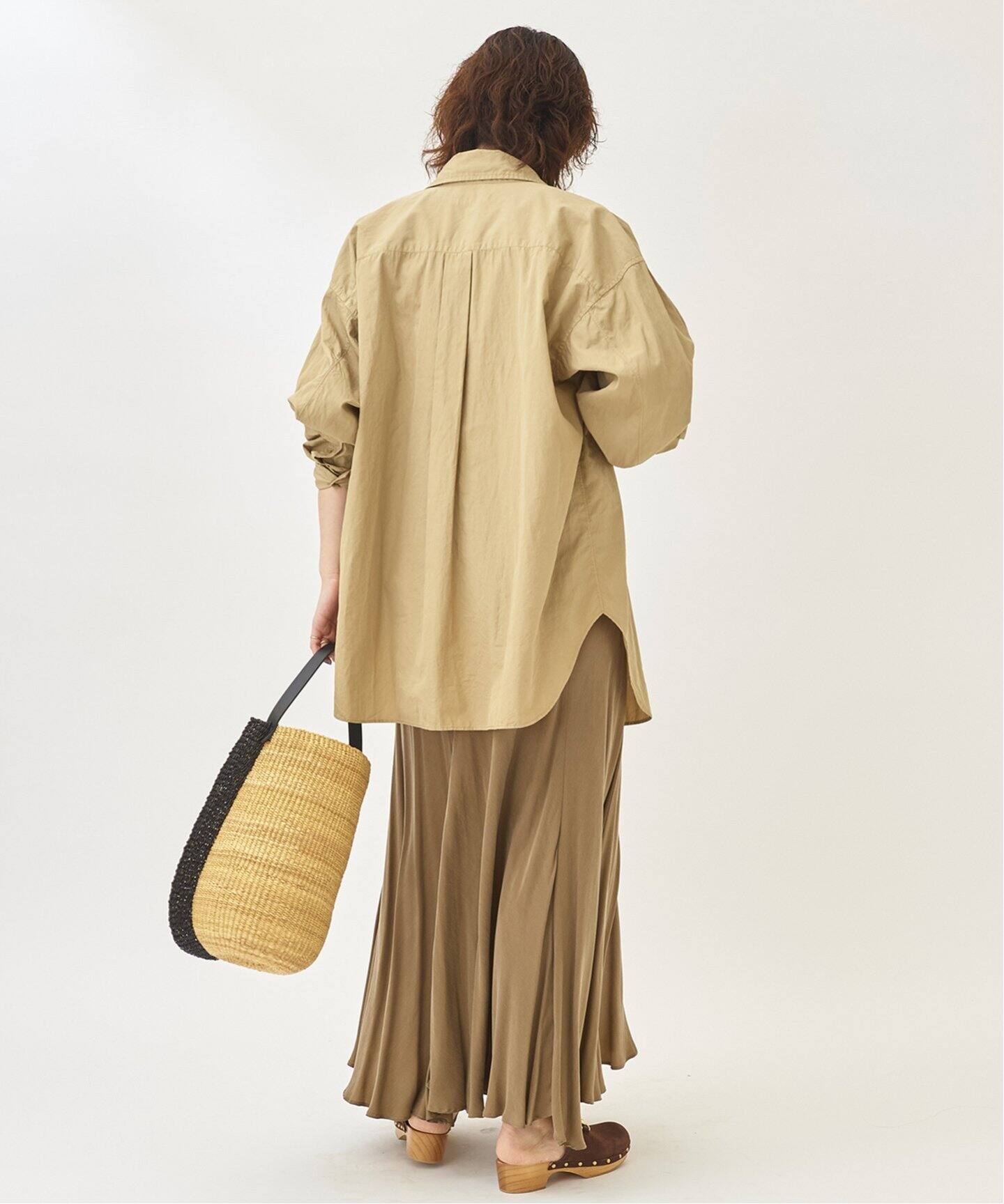 Fibril ギャザーロングスカート◇（ロング・マキシ丈スカート）｜Plage  