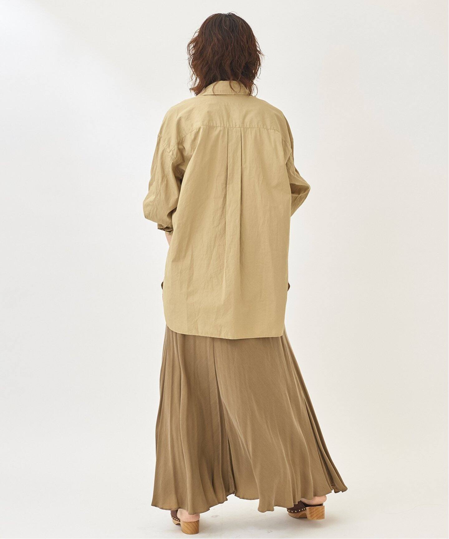 Fibril ギャザーロングスカート◇（ロング・マキシ丈スカート）｜Plage  