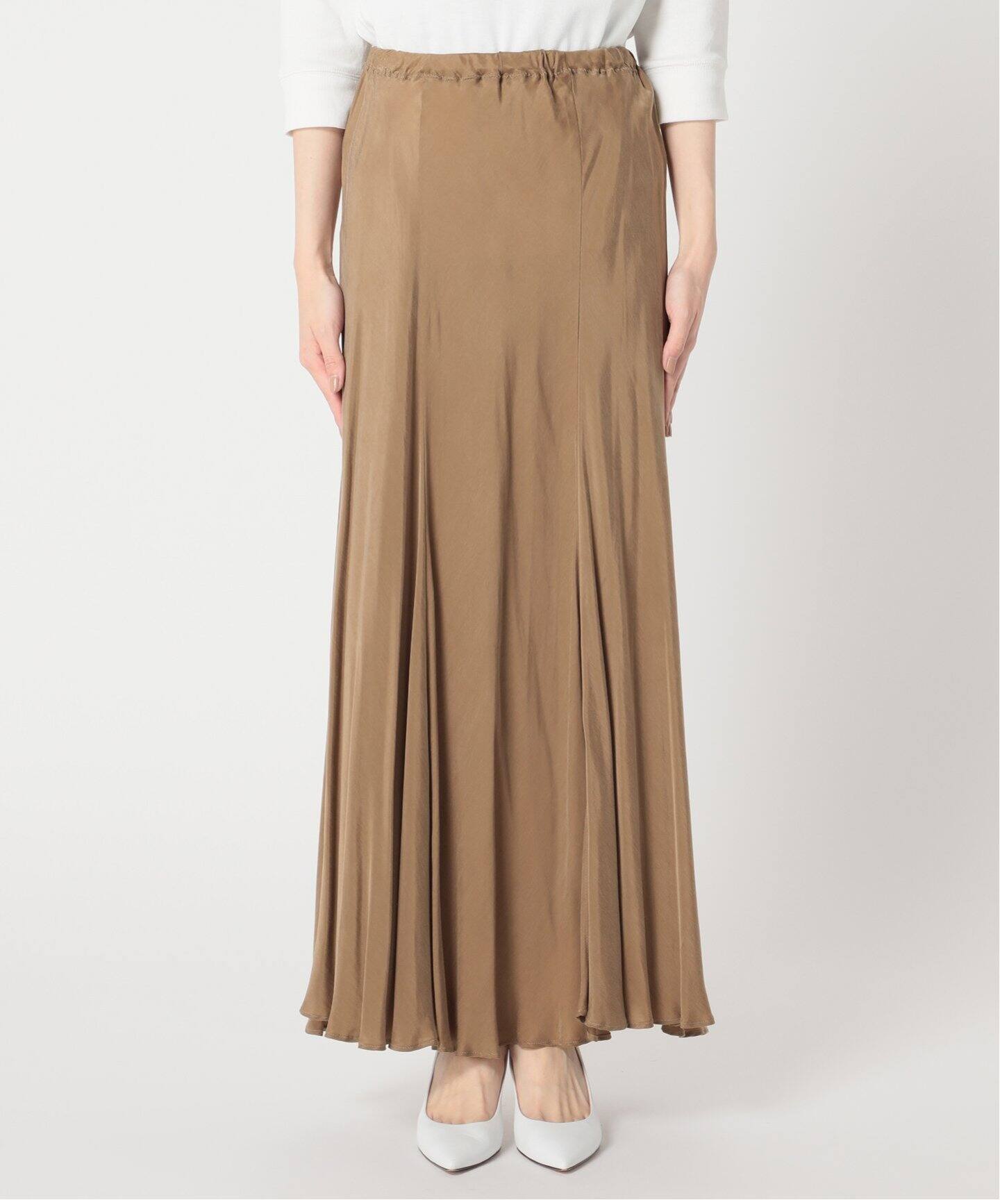 Fibril ギャザーロングスカート◇（ロング・マキシ丈スカート）｜Plage  