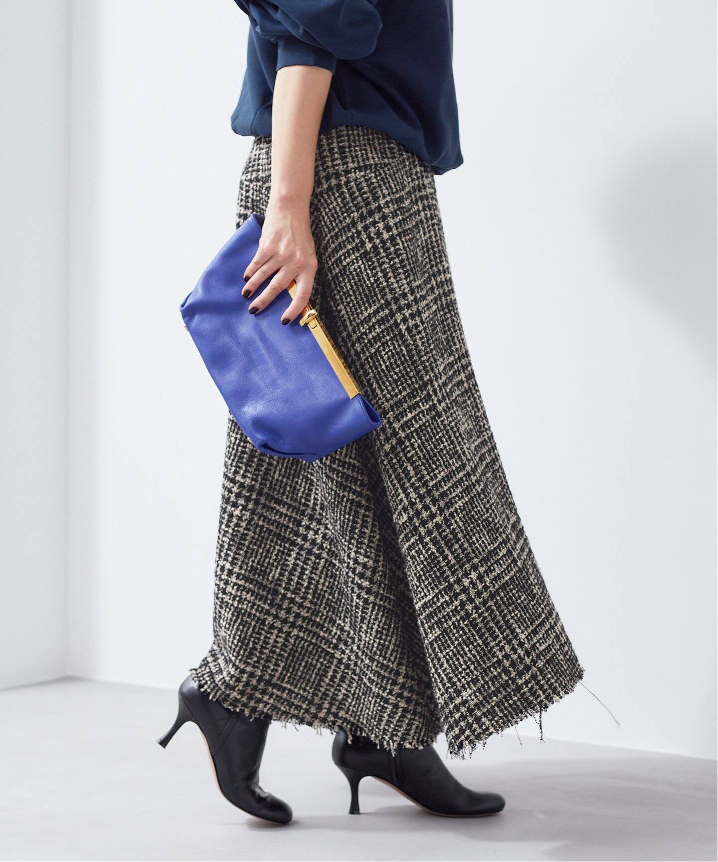 Tweed Midi スカート（ロング・マキシ丈スカート）｜Plage（プラージュ 