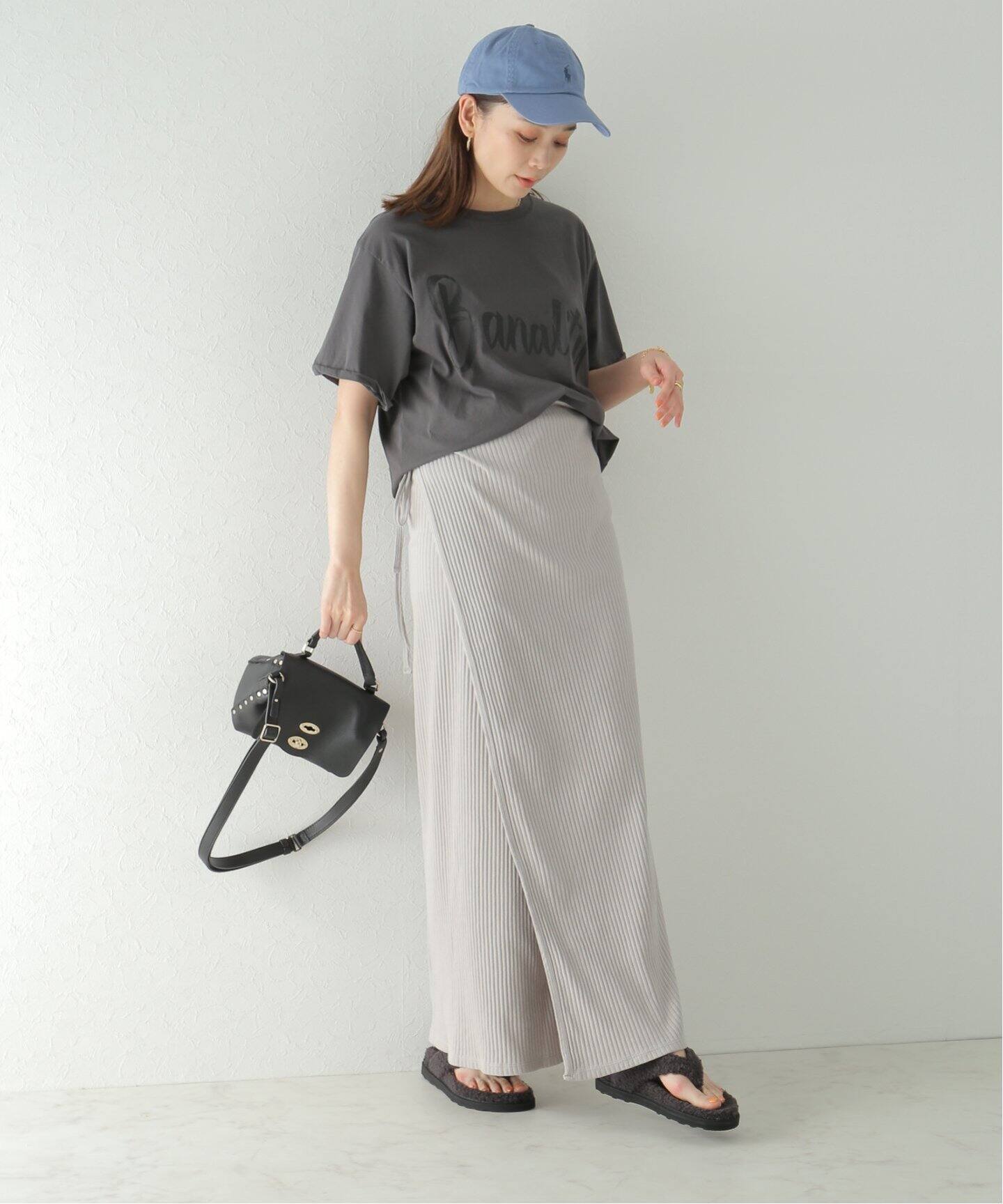 baserange brig skirt ライトグレー 