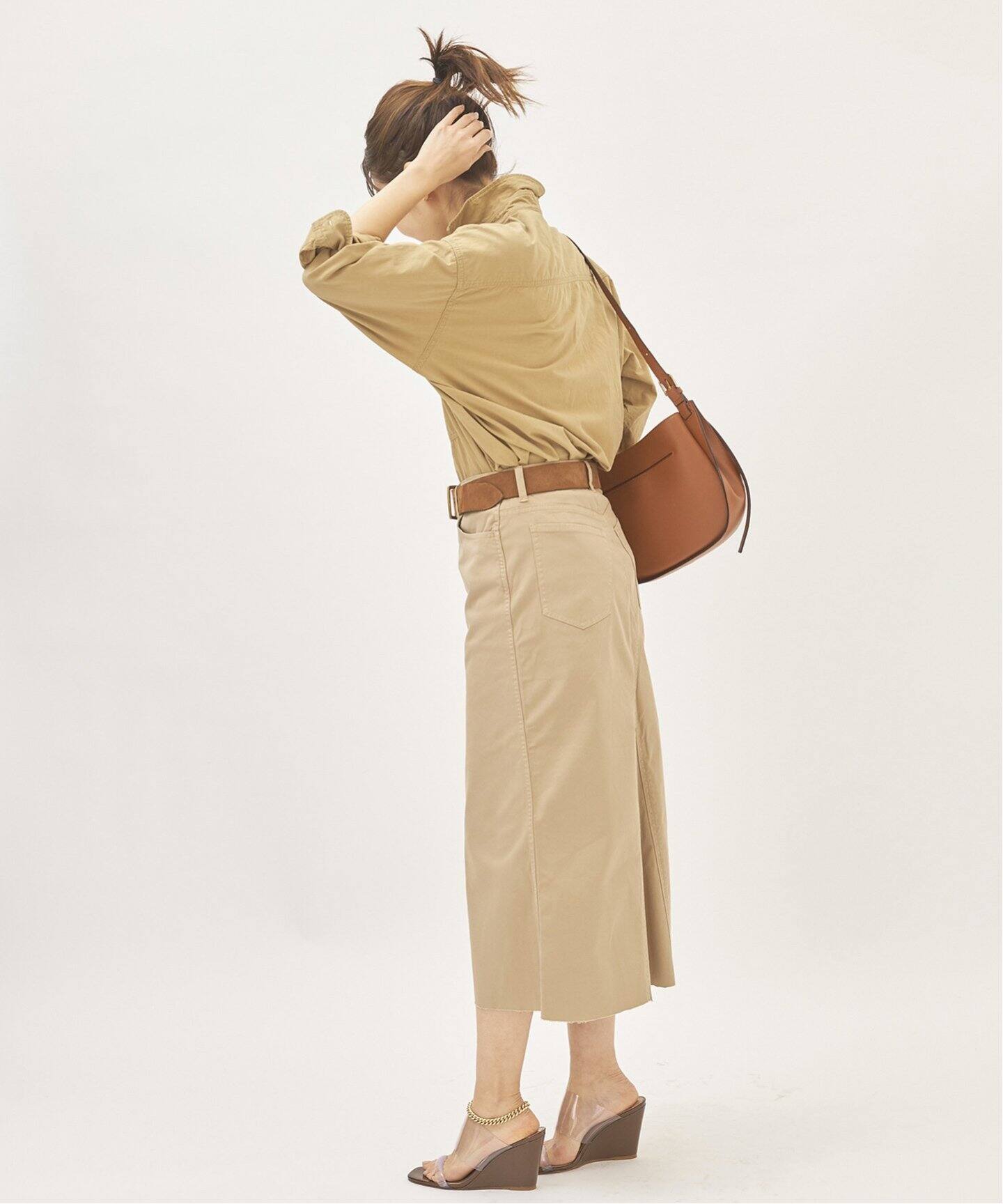 Healthy denim/ヘルシーデニム】SP CHINO MID スカート◇（その他  