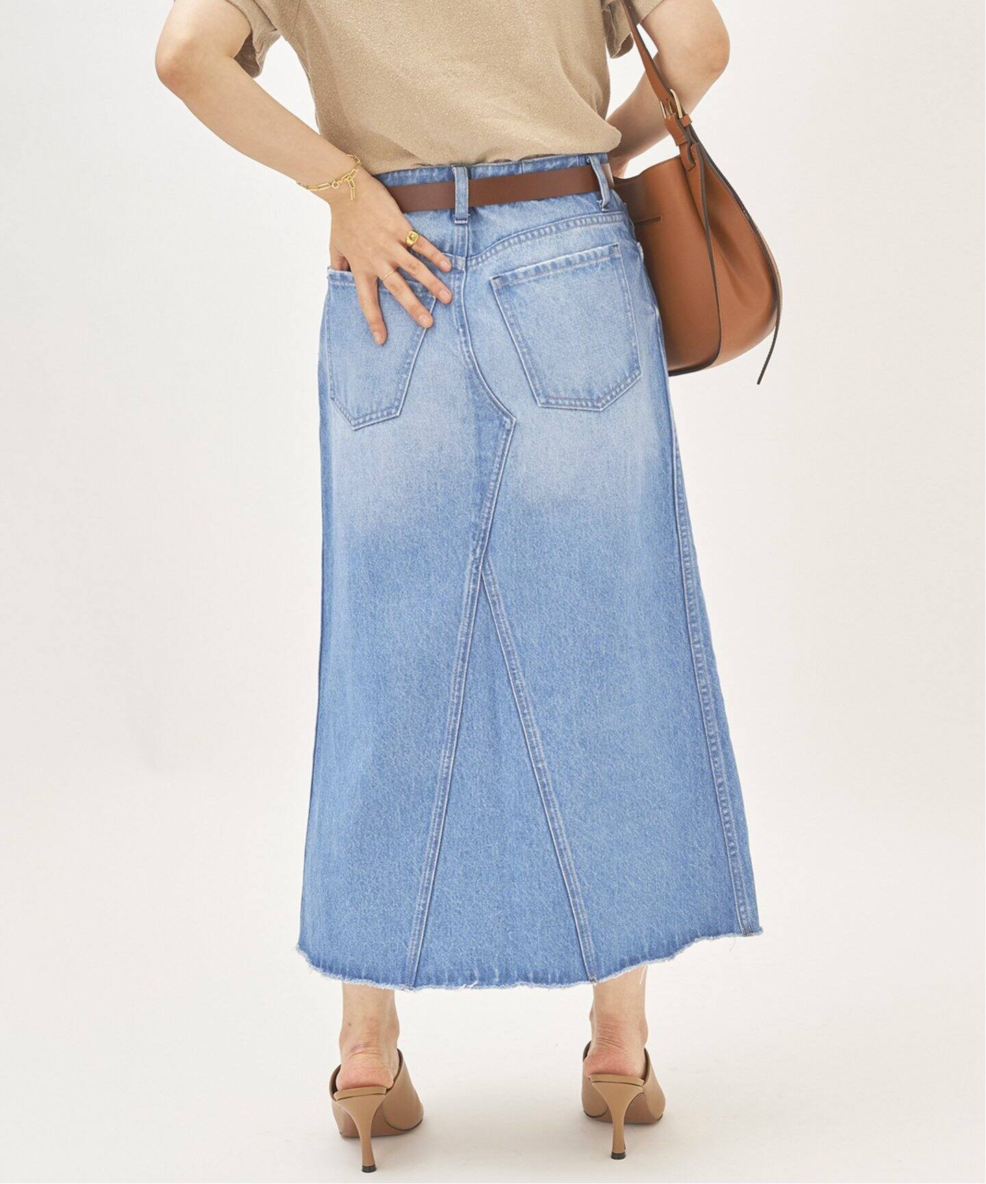 Healthy denim/ヘルシーデニム】DENIM SP DNM MID スカート◇（その他 