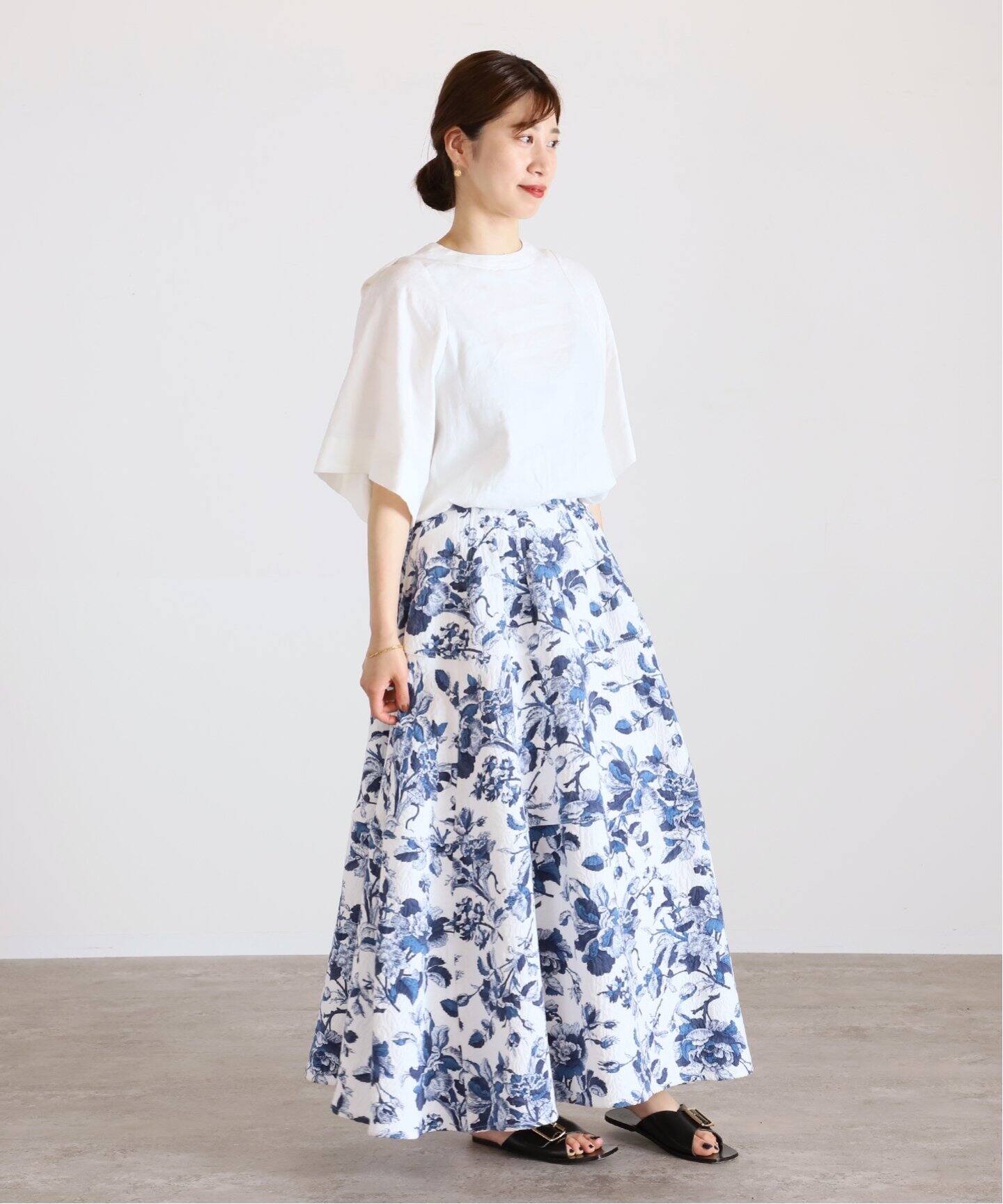 カラートワルドジュイロングスカート（ロング・マキシ丈スカート  