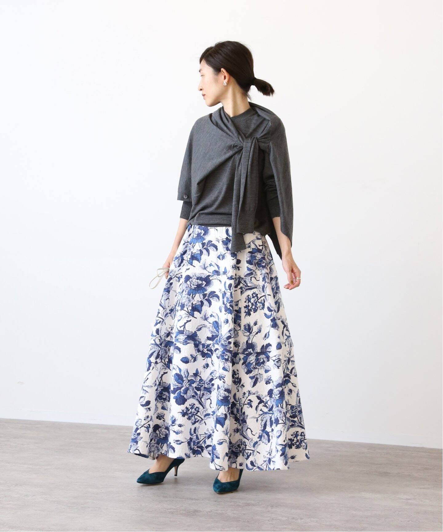 カラートワルドジュイロングスカート（ロング・マキシ丈スカート  