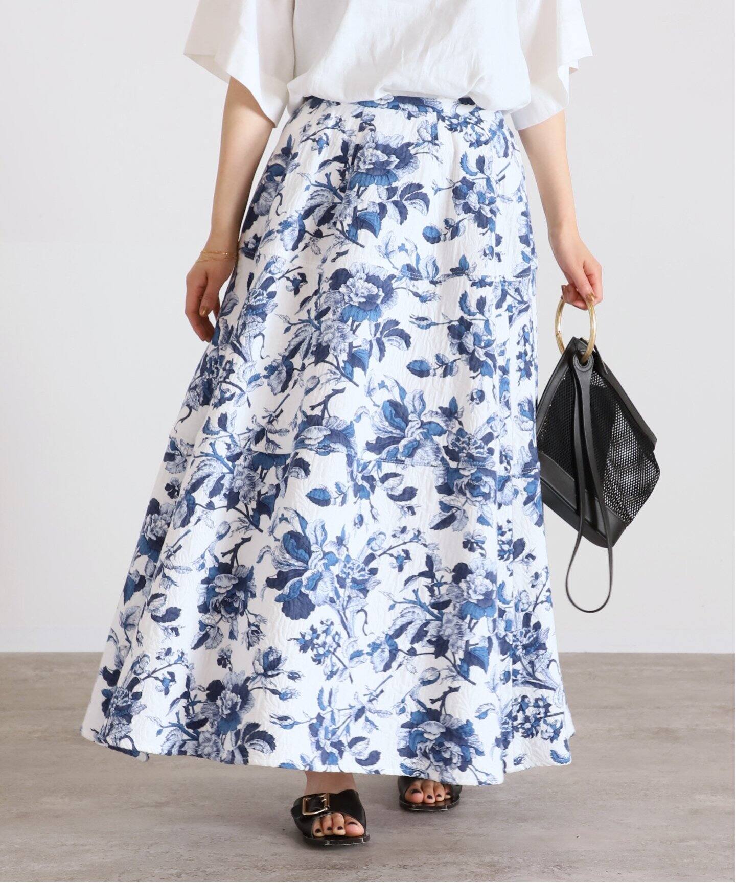 カラートワルドジュイロングスカート（ロング・マキシ丈スカート  