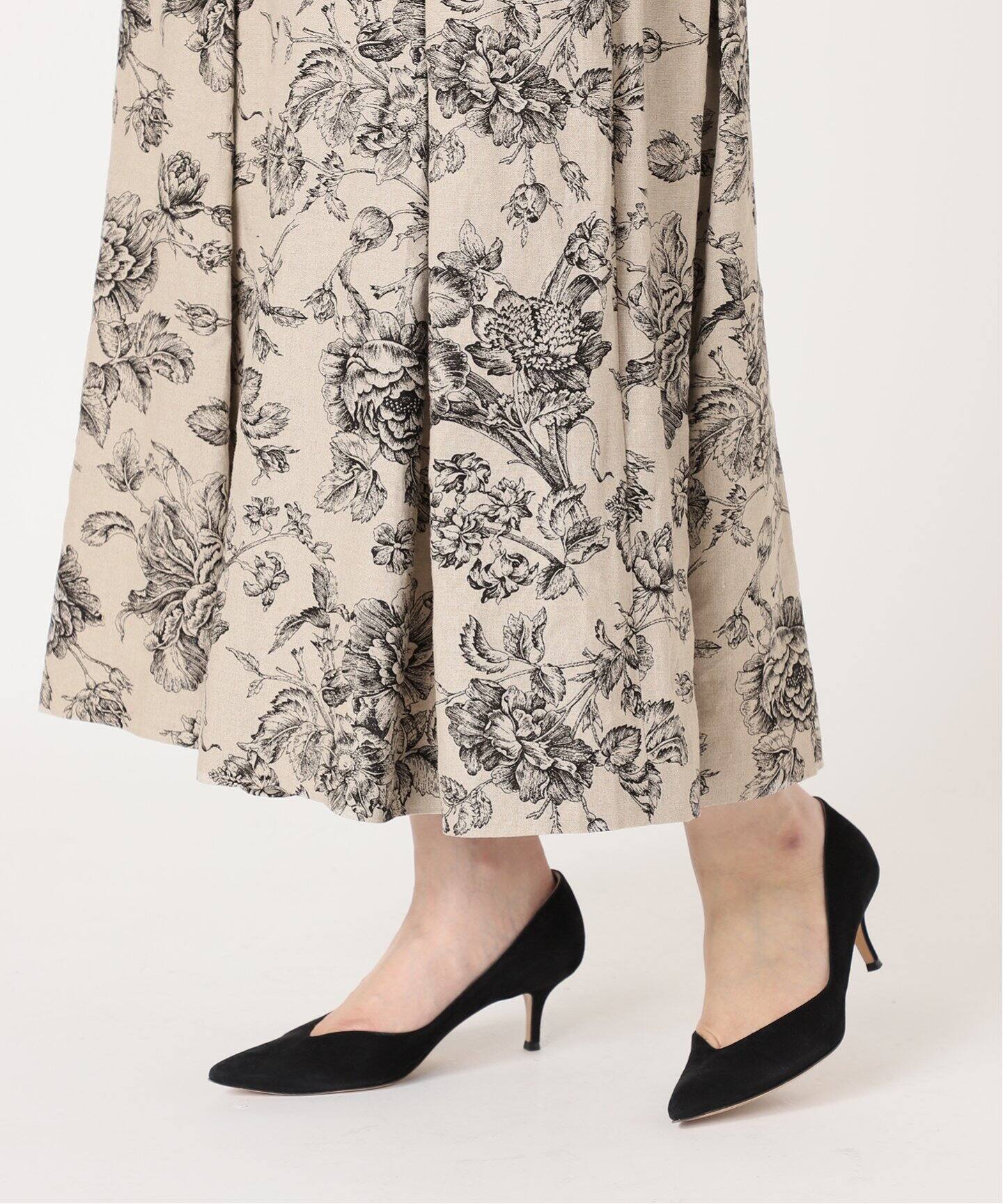 リネントワルドジュイ タックスカート（ロング・マキシ丈スカート  