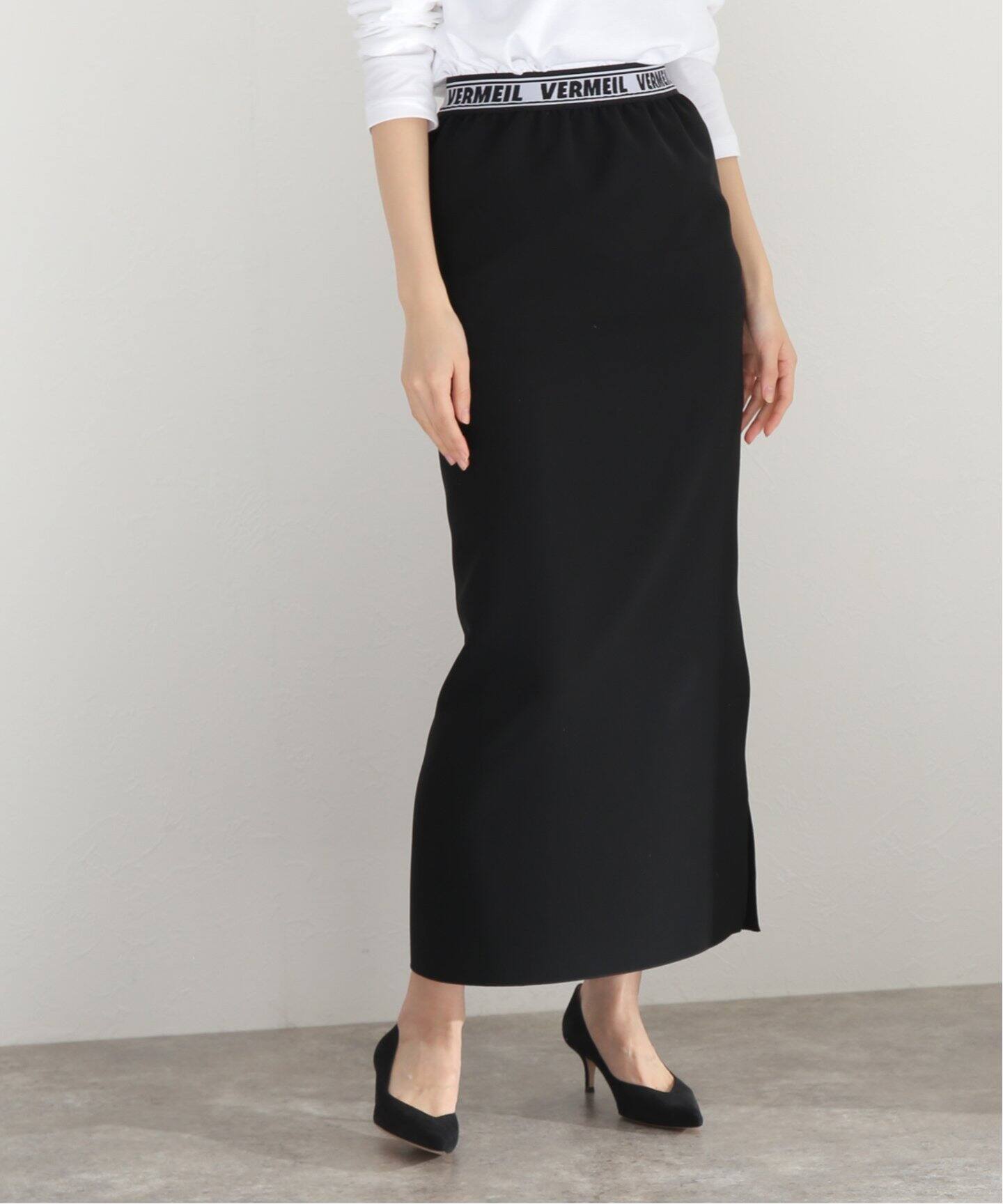 VERMEILゴムマルチスリットロングスカート◇（その他スカート  