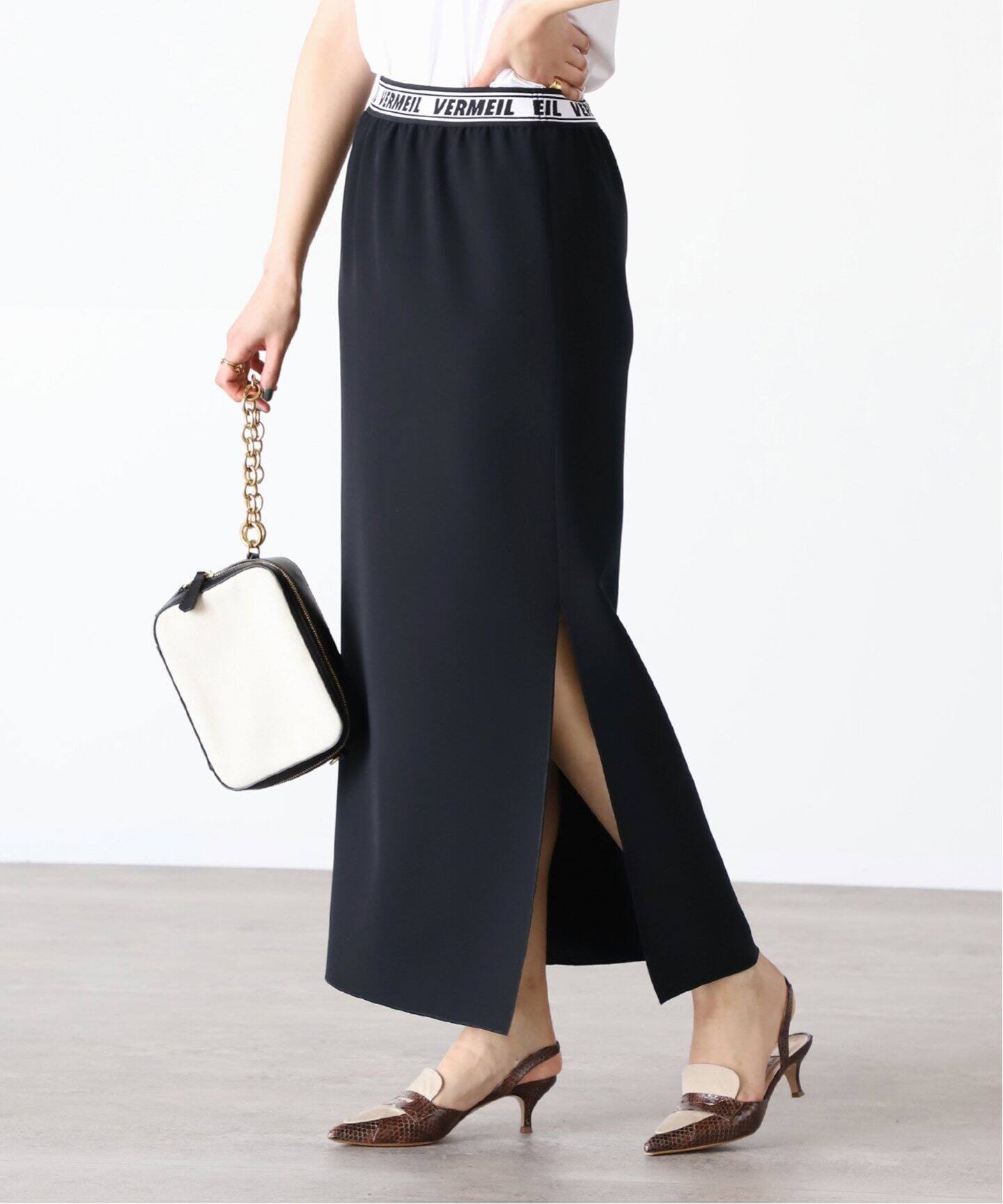 VERMEILゴムマルチスリットロングスカート◇（その他スカート  