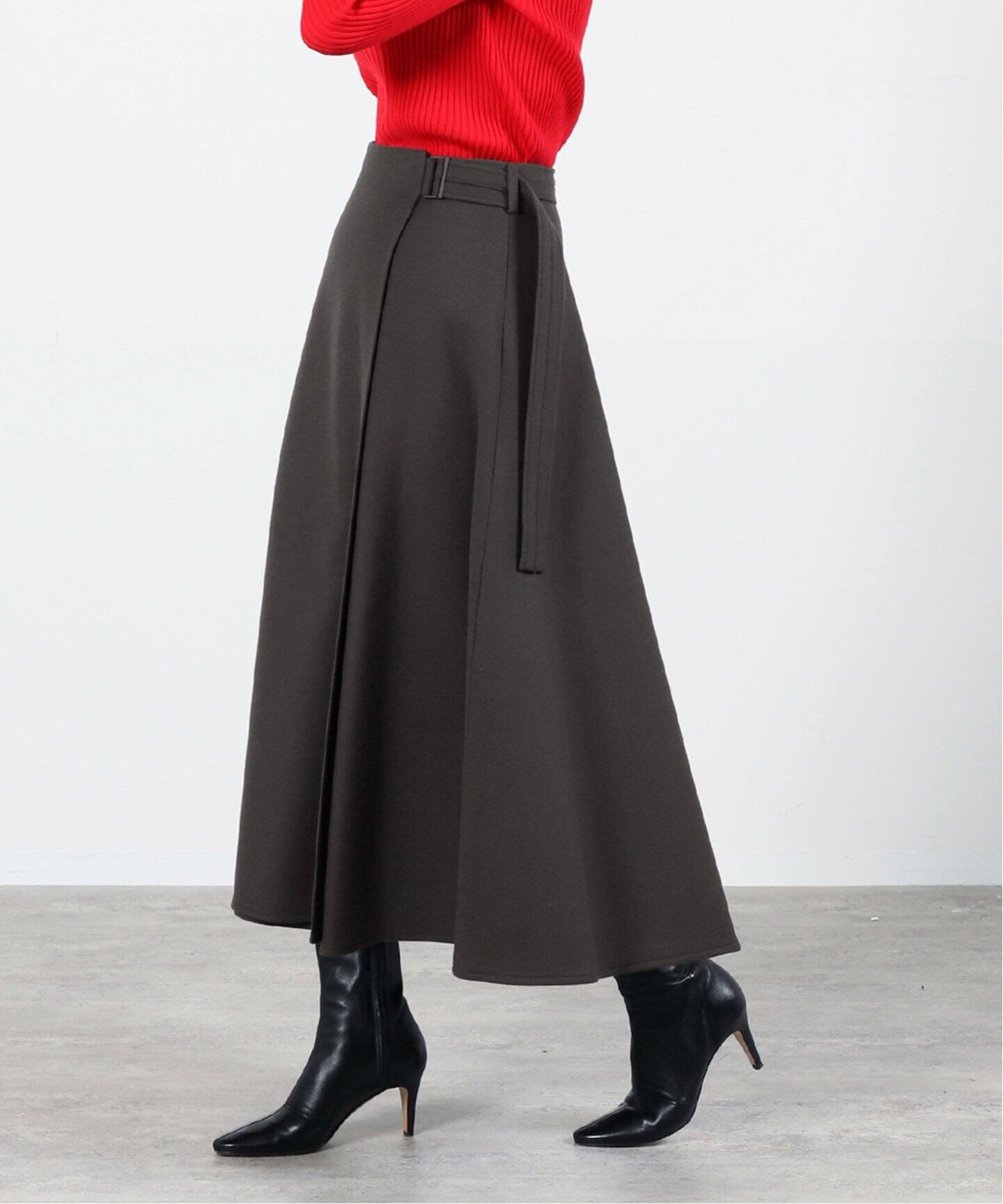 ATONのロングスカート ATON ロングスカート エイトン aton マキシスカート 