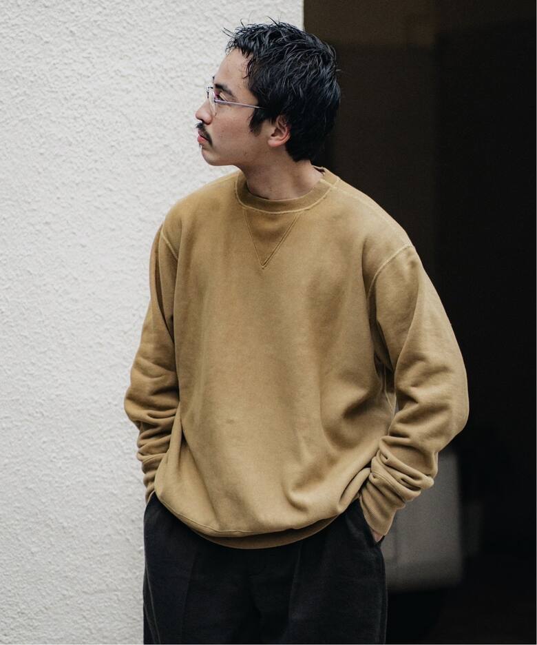 A.PRESSE/アプレッセ】Vintage Sweatshirt（Tシャツ／カットソー）｜L 