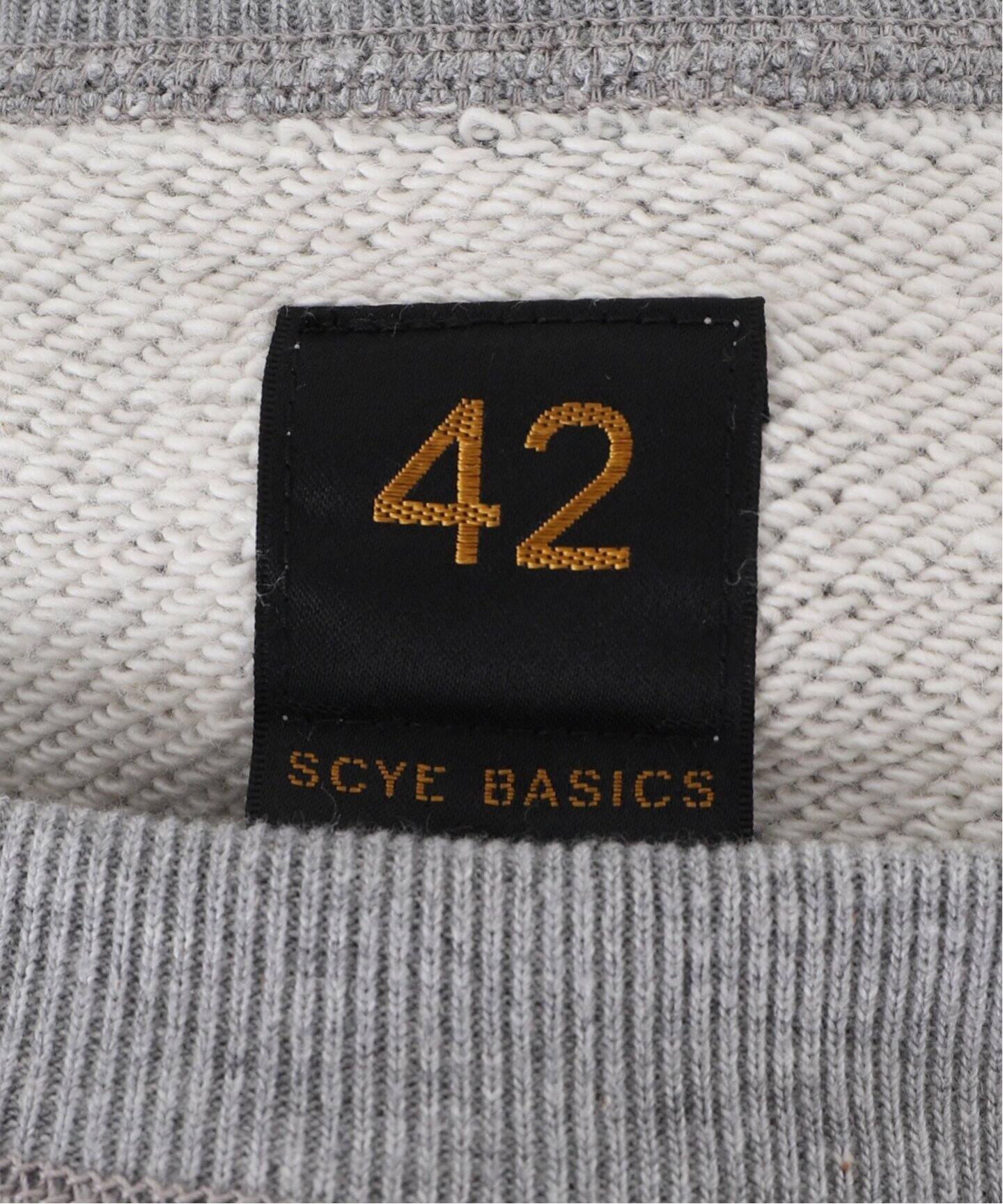 SCYE BASICS/サイ ベーシックス】別注 SWEATSHIRT（スウェット）｜L 