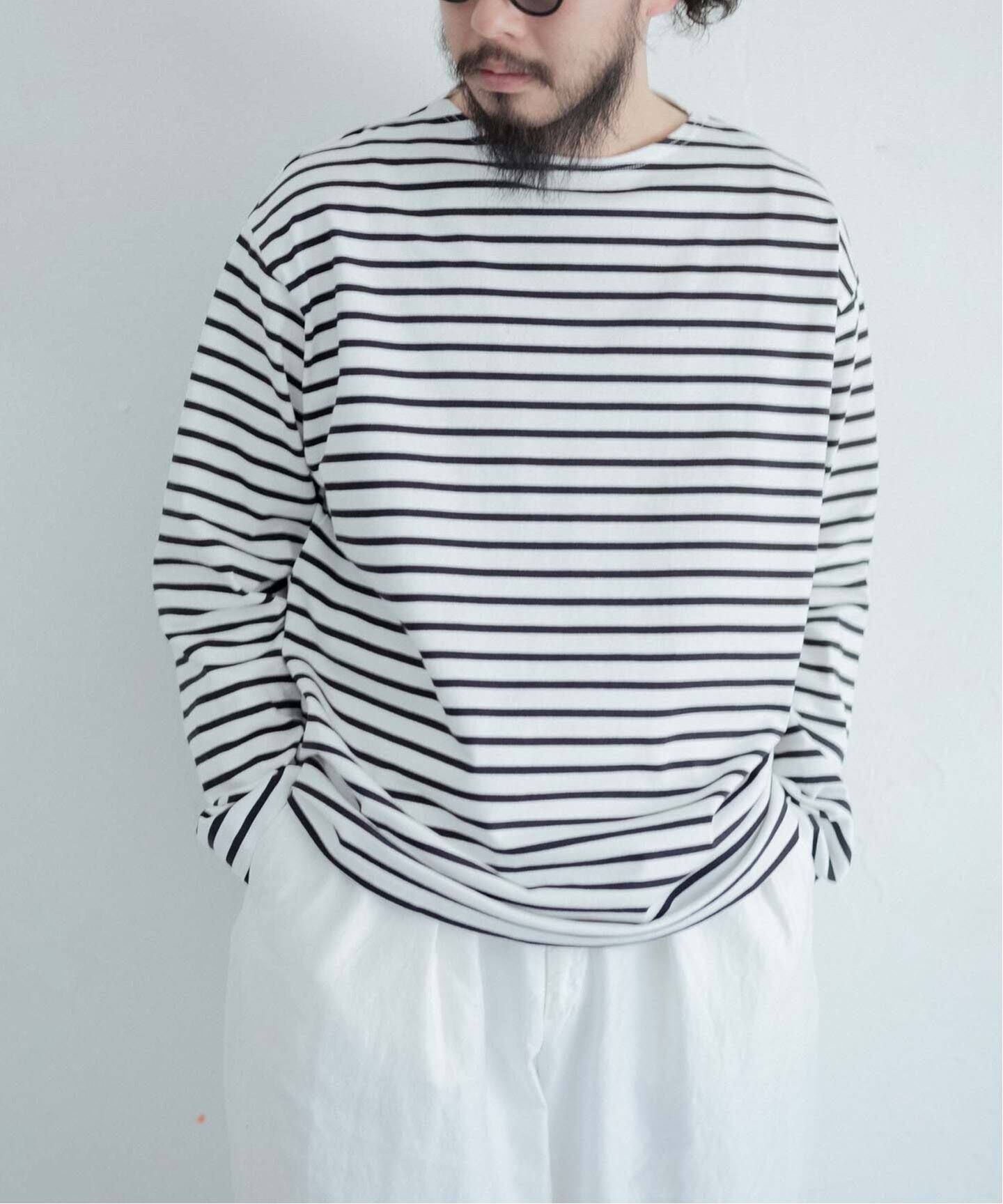 LE / エルイー】WIDE BOATNECK（Tシャツ／カットソー）｜L