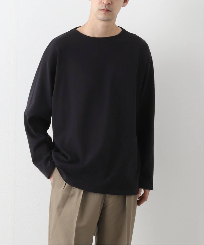 LE / エルイー】WIDE バスクシャツ（Tシャツ／カットソー）｜L
