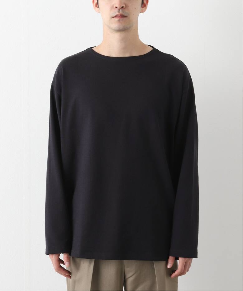 LE / エルイー】WIDE バスクシャツ（Tシャツ／カットソー）｜L