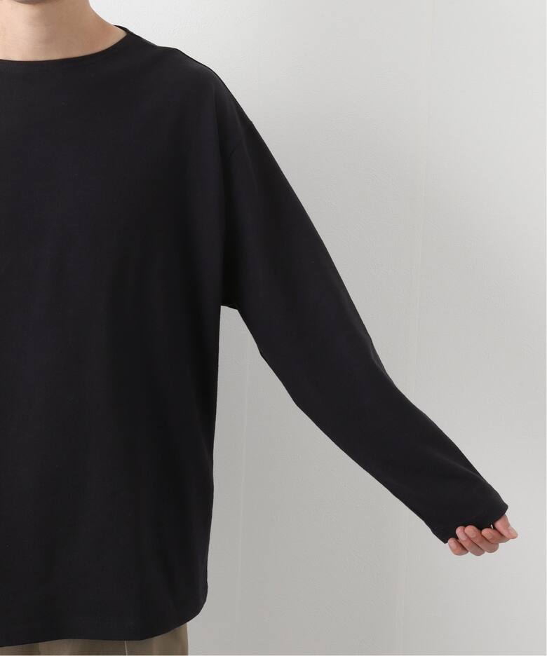 LE / エルイー】WIDE バスクシャツ（Tシャツ／カットソー）｜L