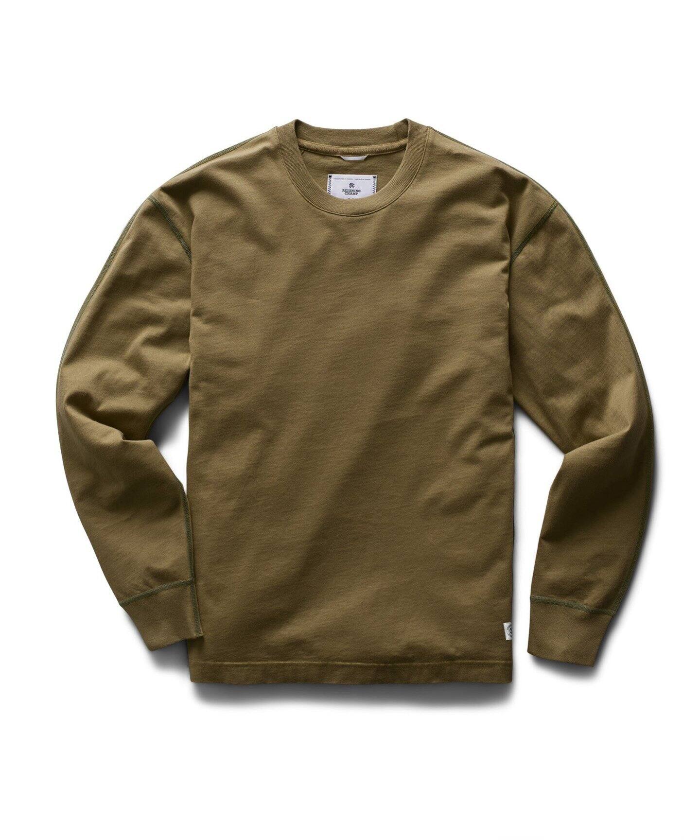 【REIGNING CHAMP】ヘビーウェイト ジャージー ロングスリーブ Reigning Champ | レイニングチャンプ】Heavyweight Jersey Long