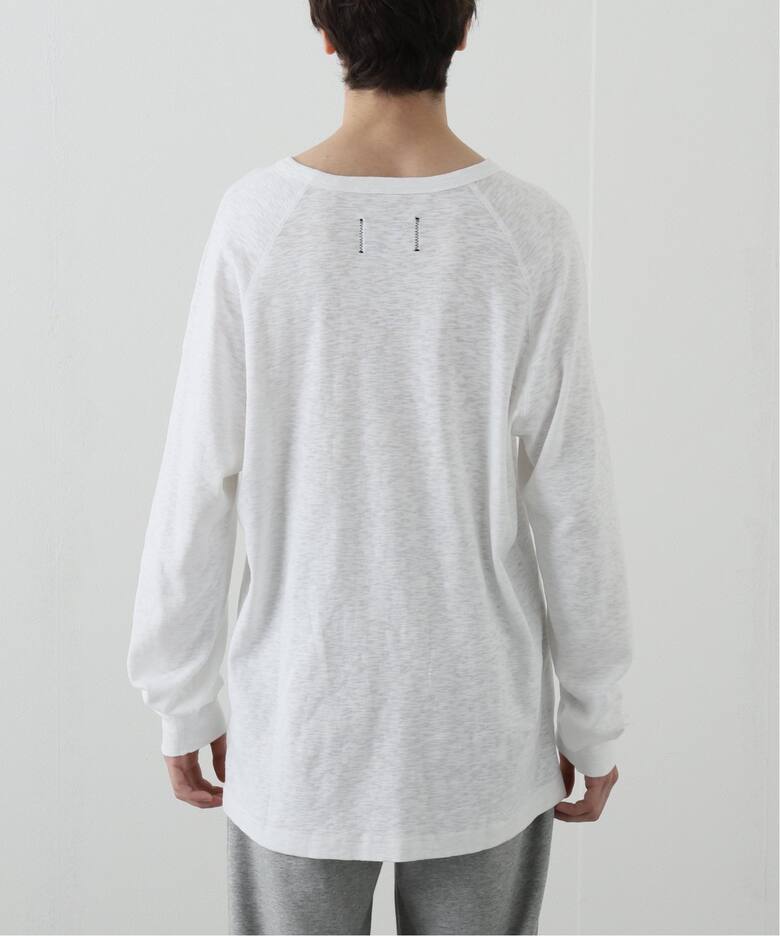 RAGLAN LONG SLEEVE / ラグランロングスリーブ- 1X1 SLUB（Tシャツ 