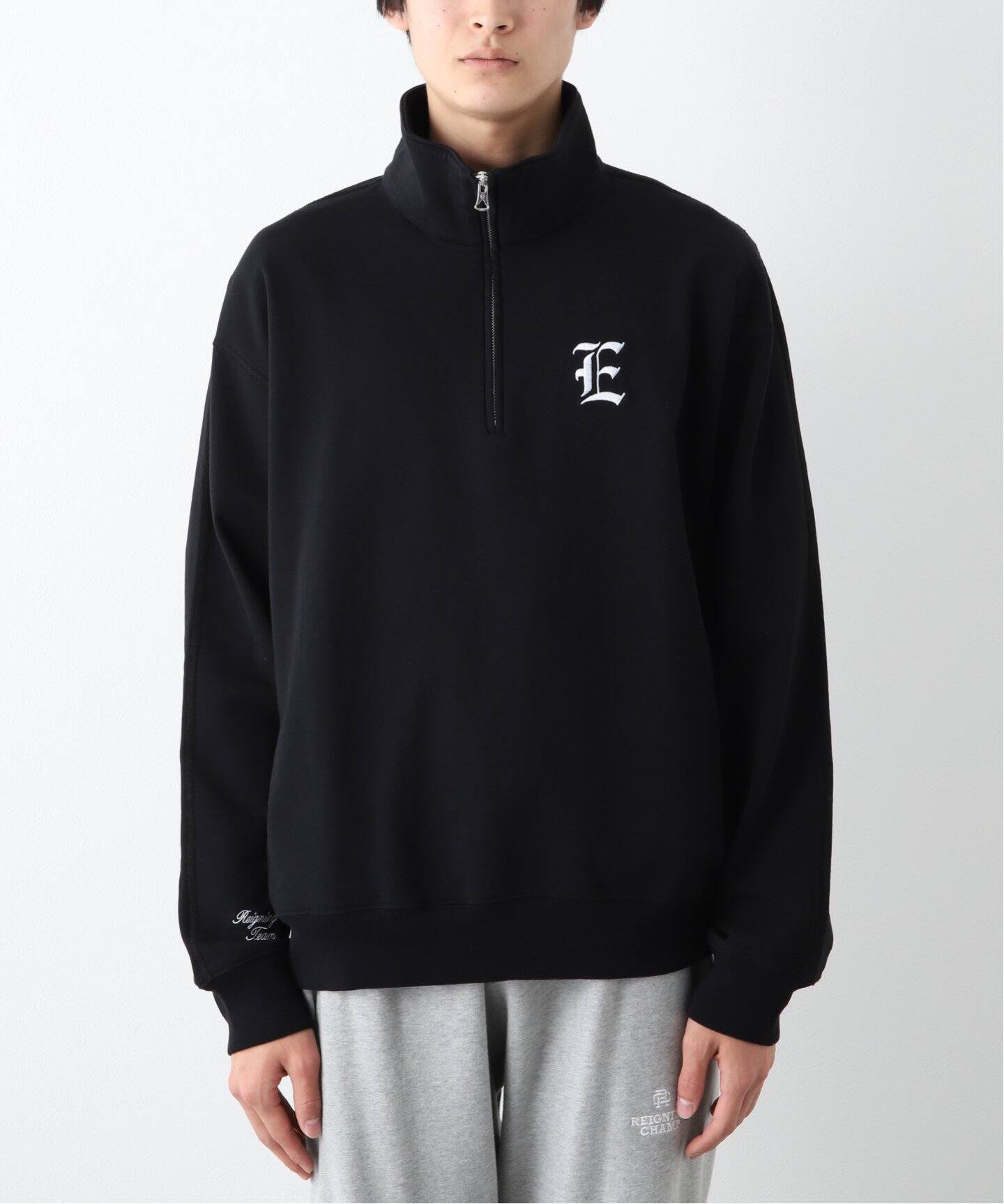 EAST QUARTER ZIP / ハーフジップ - LIGHTWEIGHT TERRY（スウェット 