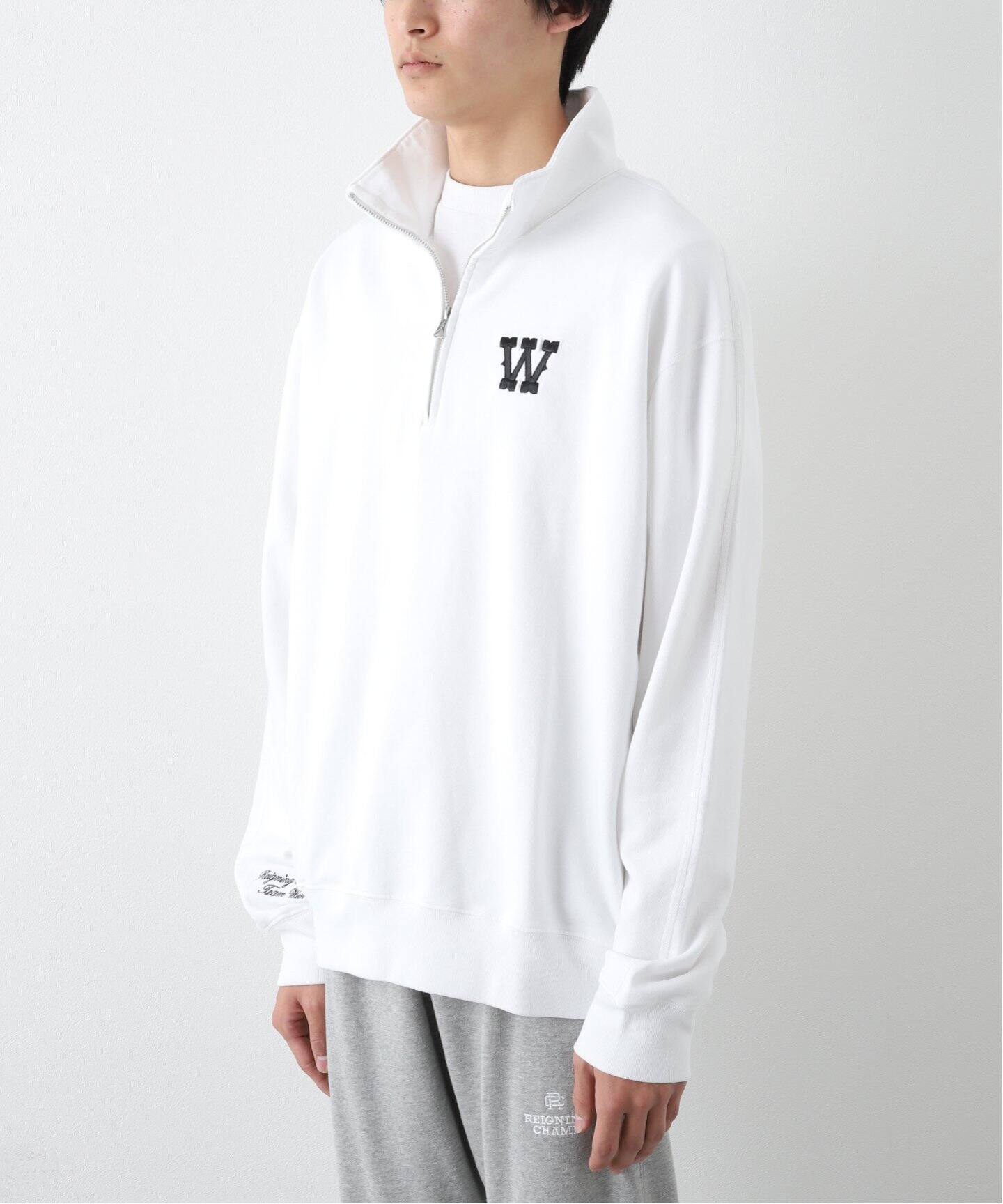 WATWING WAM ハーフジップ スウェット Mサイズ けたたましく