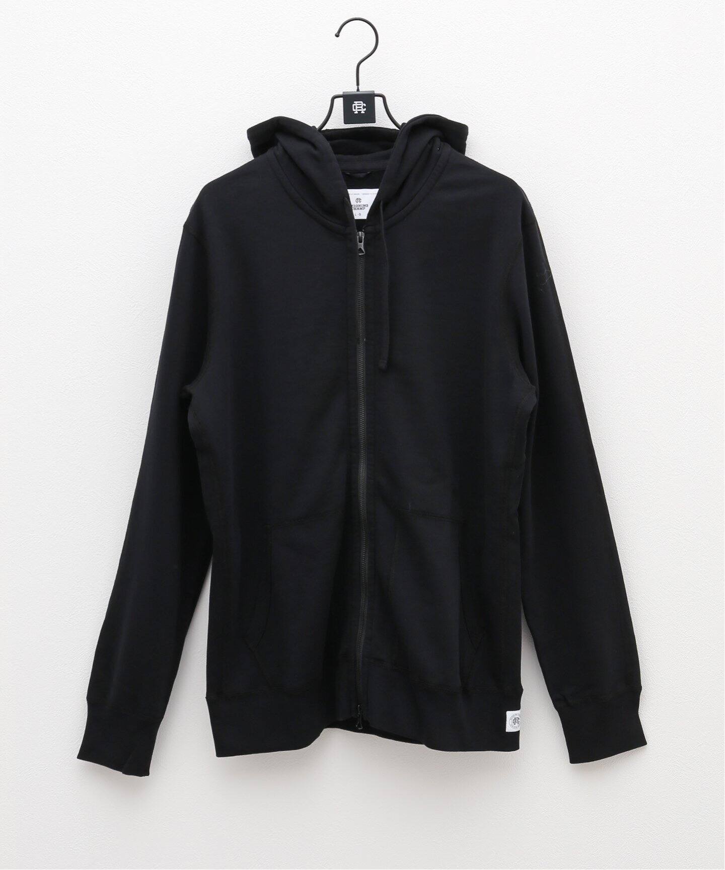 FULL ZIP HOODIE / フルジップフーディー- LIGHTWEIGHT TERRY(LWT 
