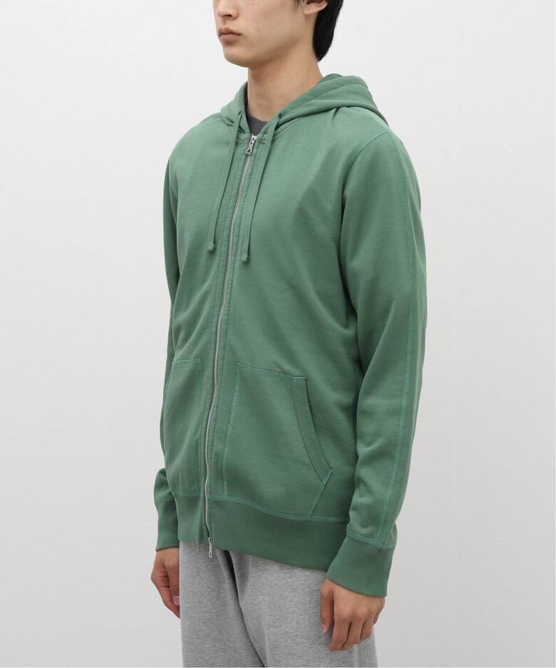 FULL ZIP HOODIE / フルジップフーディー- LIGHTWEIGHT TERRY(LWT 