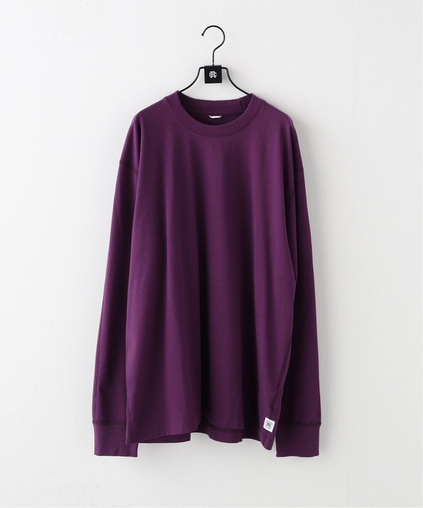 LONG SLEEVE - MIDWEIGHT JERSEY（Tシャツ／カットソー）｜REIGNING 