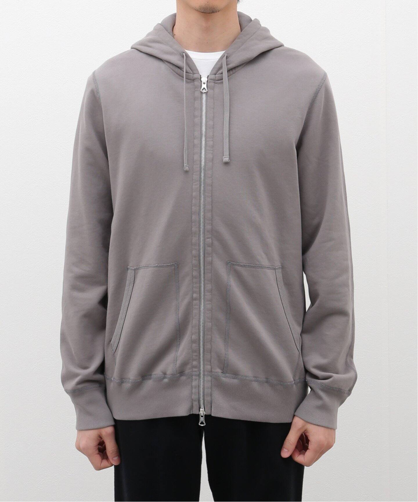 FULL ZIP HOODIE / フルジップフーディー- LIGHTWEIGHT TERRY（LWT 